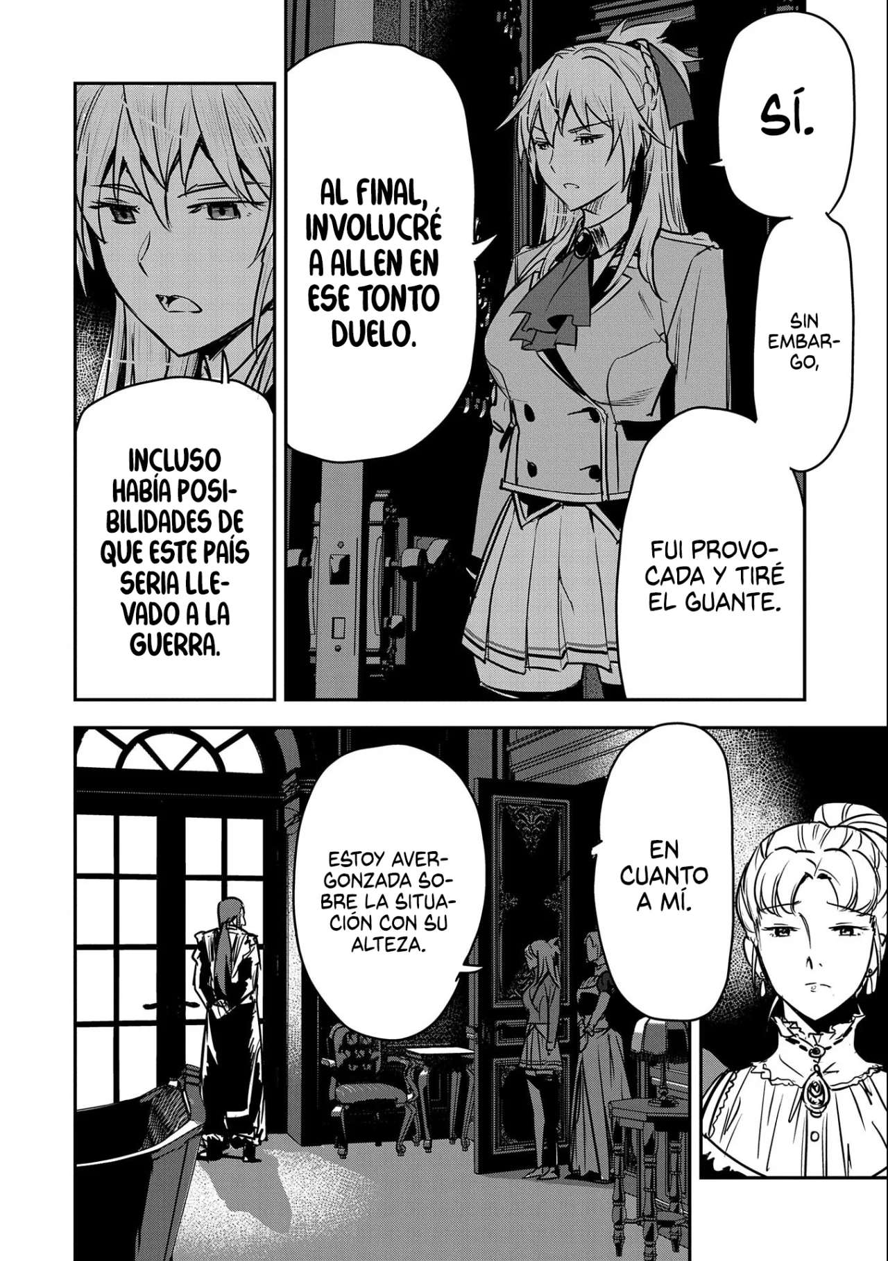 Chounin A wa Akuyaku Reijou wo Doushitemo Sukuitai Capitulo 24 página 24
