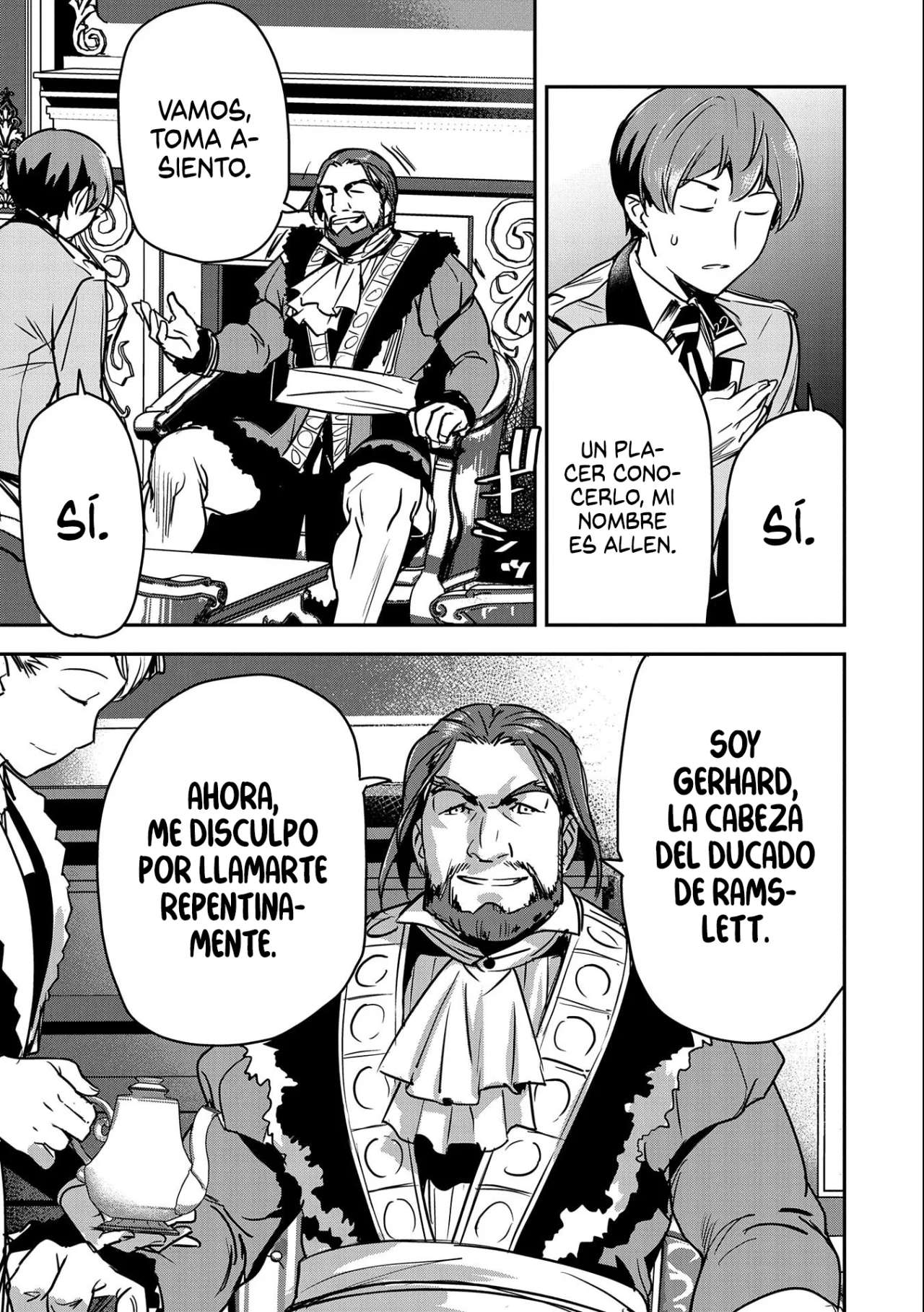 Chounin A wa Akuyaku Reijou wo Doushitemo Sukuitai Capitulo 24 página 7