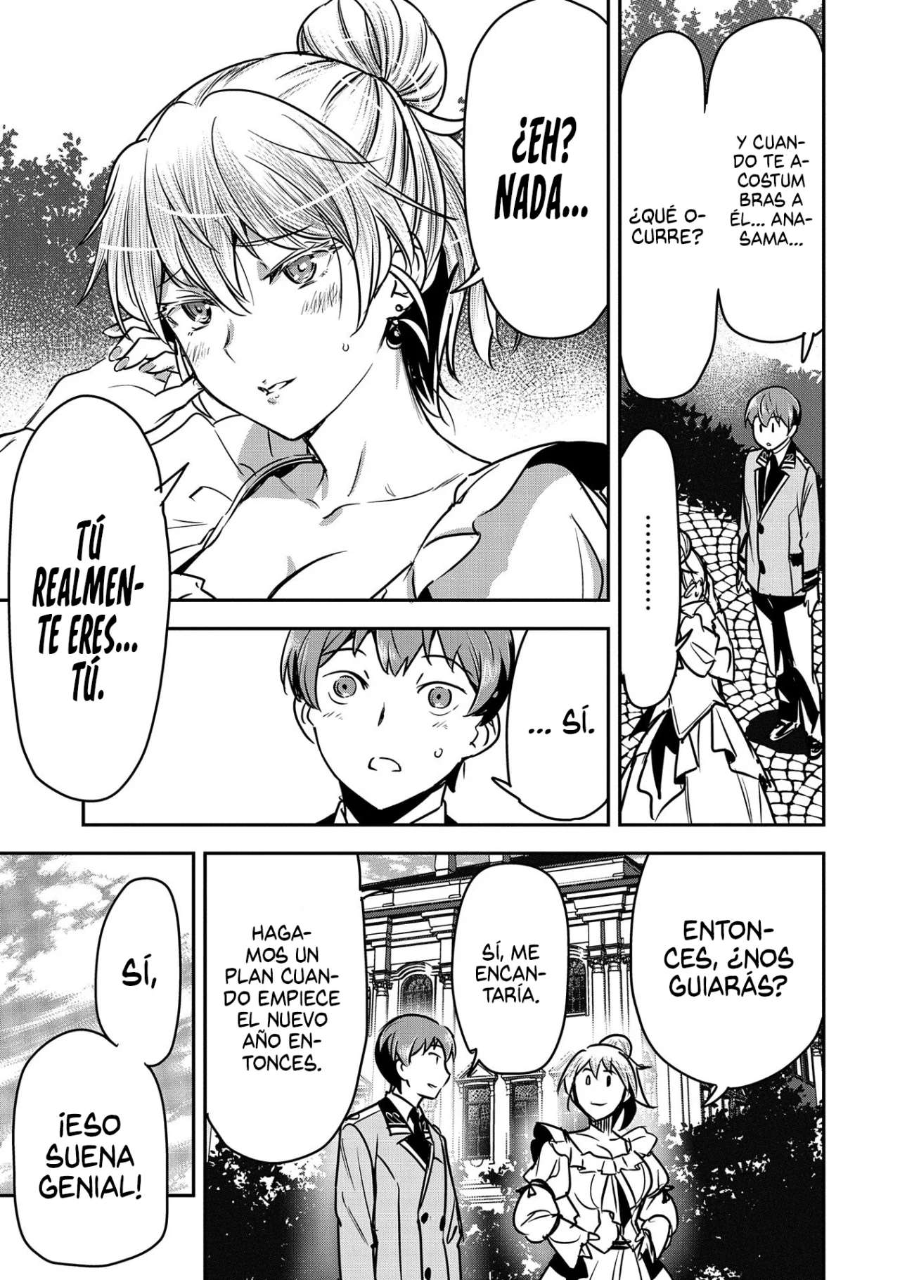 Chounin A wa Akuyaku Reijou wo Doushitemo Sukuitai Capitulo 25 página 17