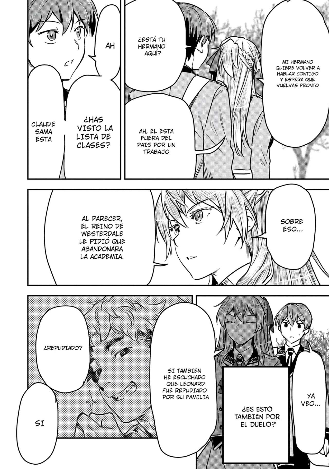 Chounin A wa Akuyaku Reijou wo Doushitemo Sukuitai Capitulo 26 página 10
