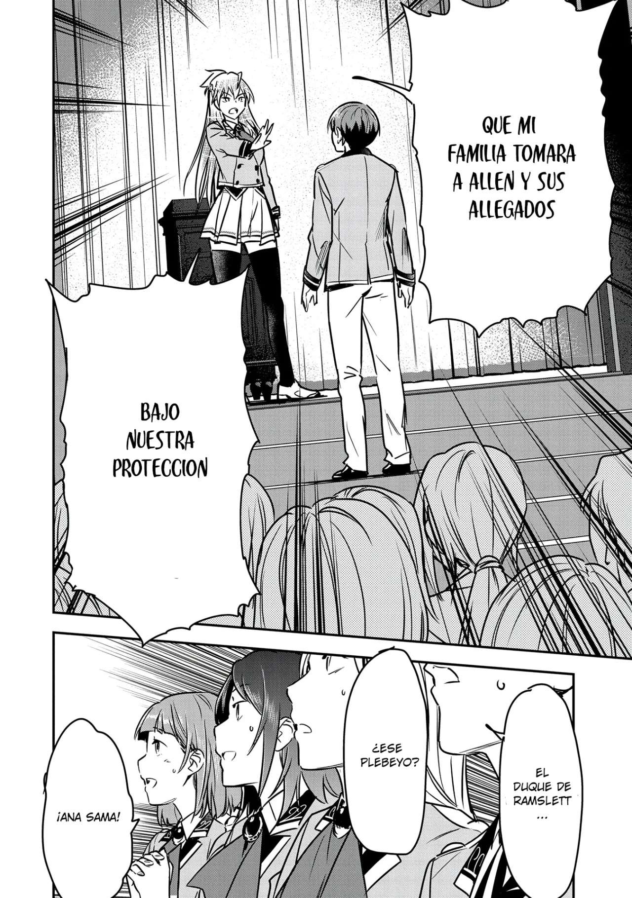 Chounin A wa Akuyaku Reijou wo Doushitemo Sukuitai Capitulo 26 página 20