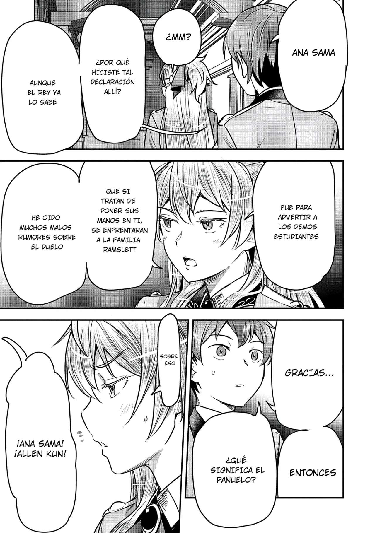 Chounin A wa Akuyaku Reijou wo Doushitemo Sukuitai Capitulo 26 página 23