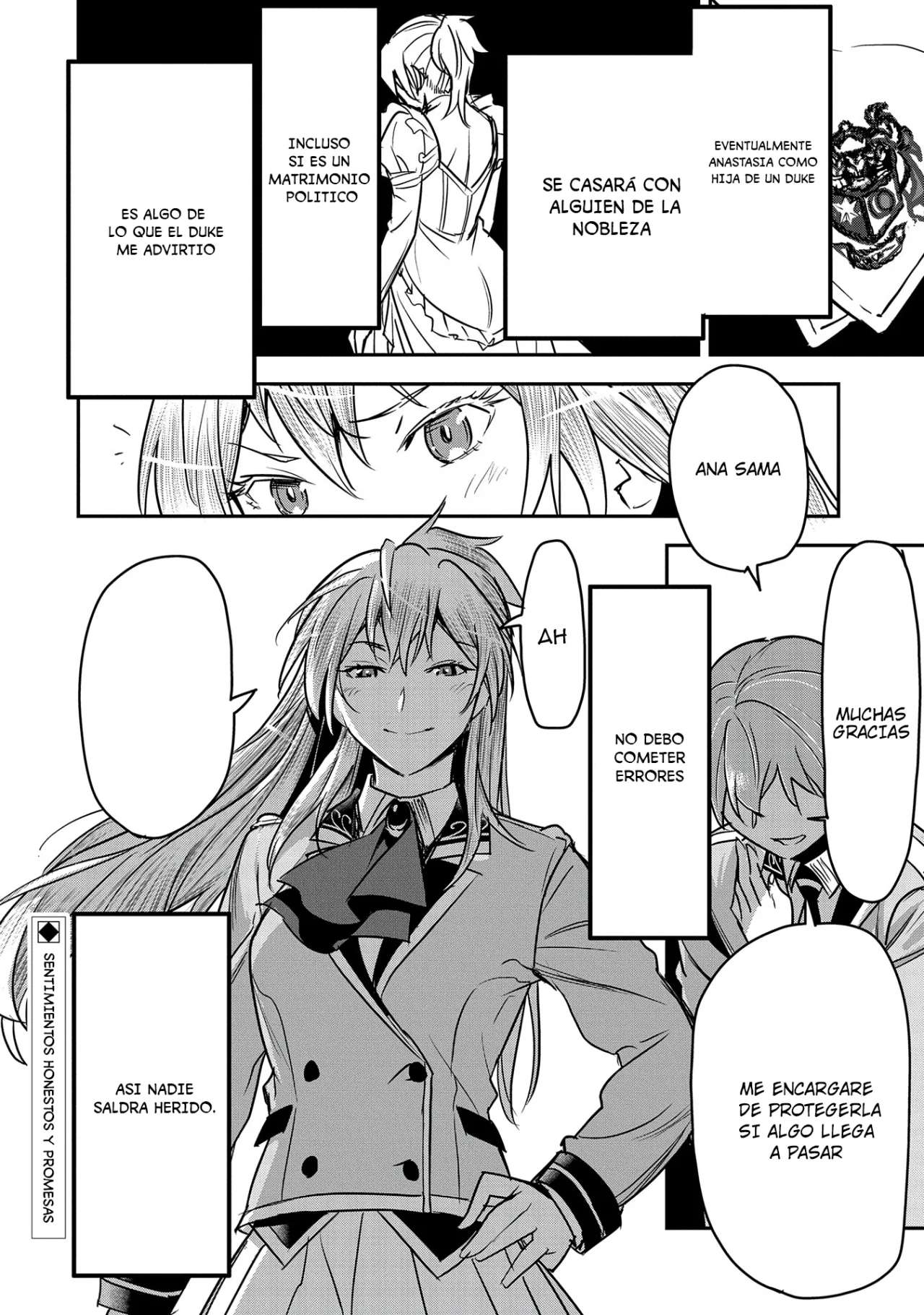 Chounin A wa Akuyaku Reijou wo Doushitemo Sukuitai Capitulo 26 página 26