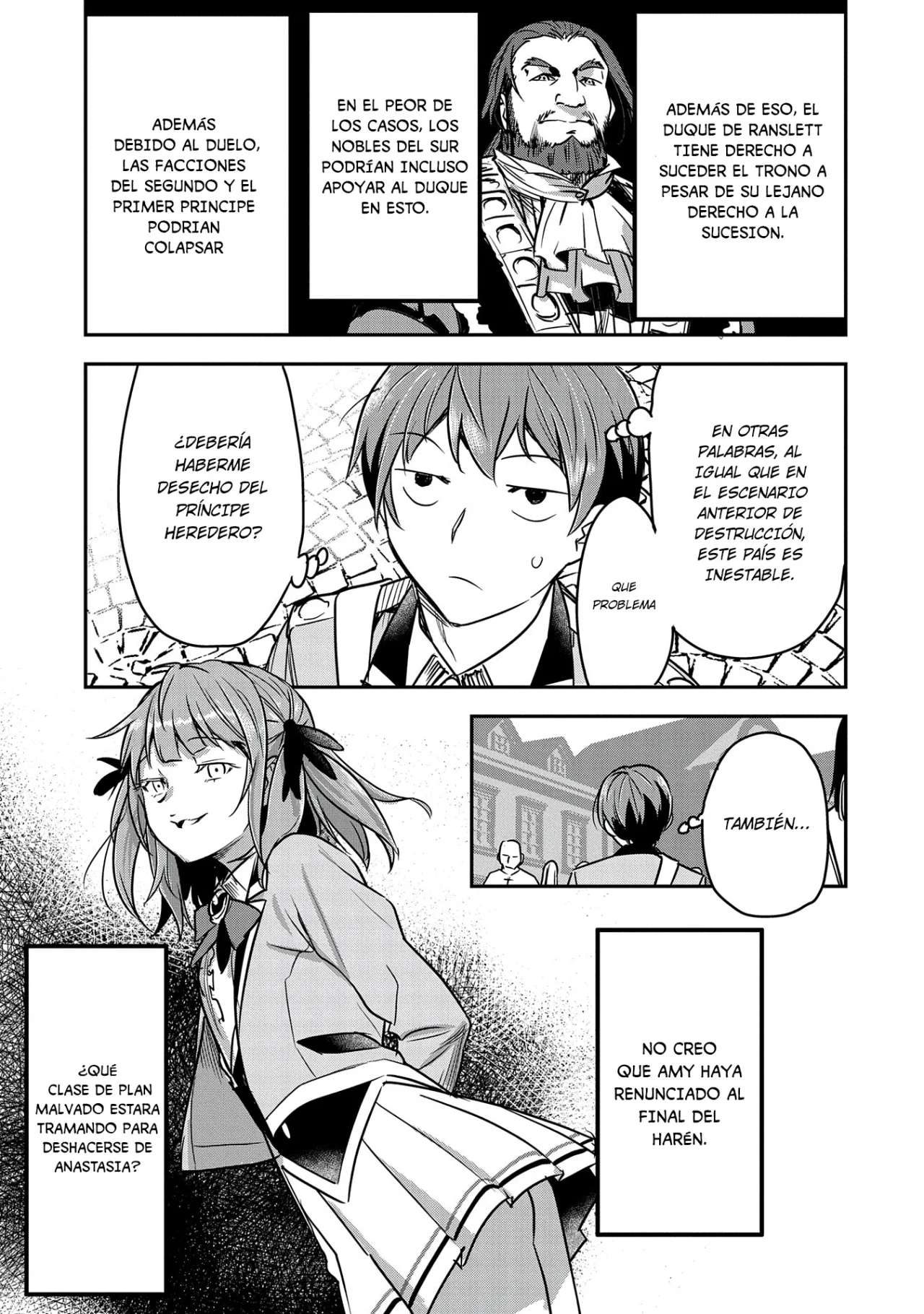 Chounin A wa Akuyaku Reijou wo Doushitemo Sukuitai Capitulo 26 página 5