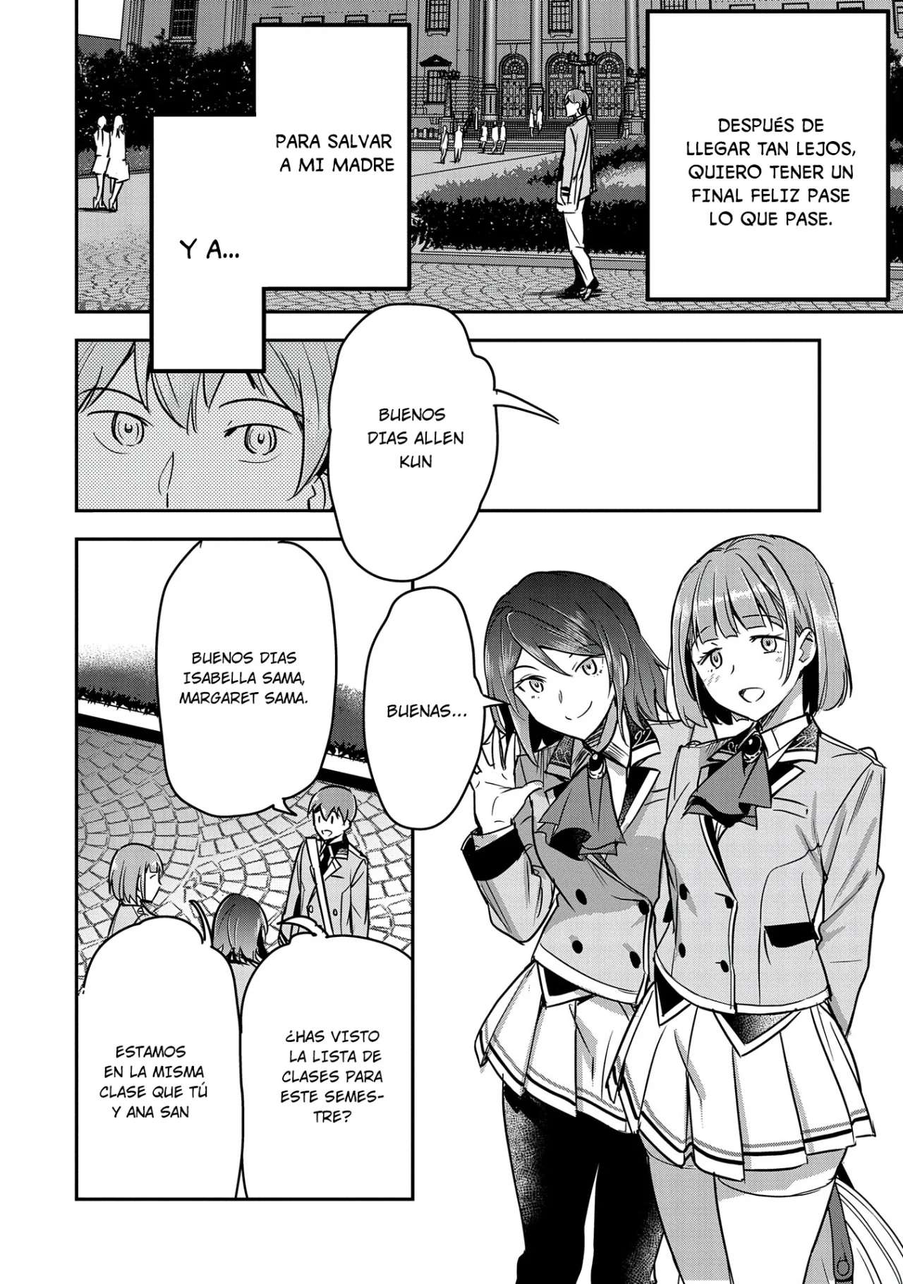 Chounin A wa Akuyaku Reijou wo Doushitemo Sukuitai Capitulo 26 página 6
