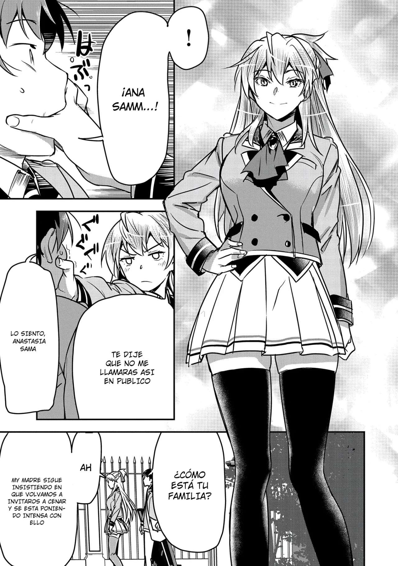 Chounin A wa Akuyaku Reijou wo Doushitemo Sukuitai Capitulo 26 página 9