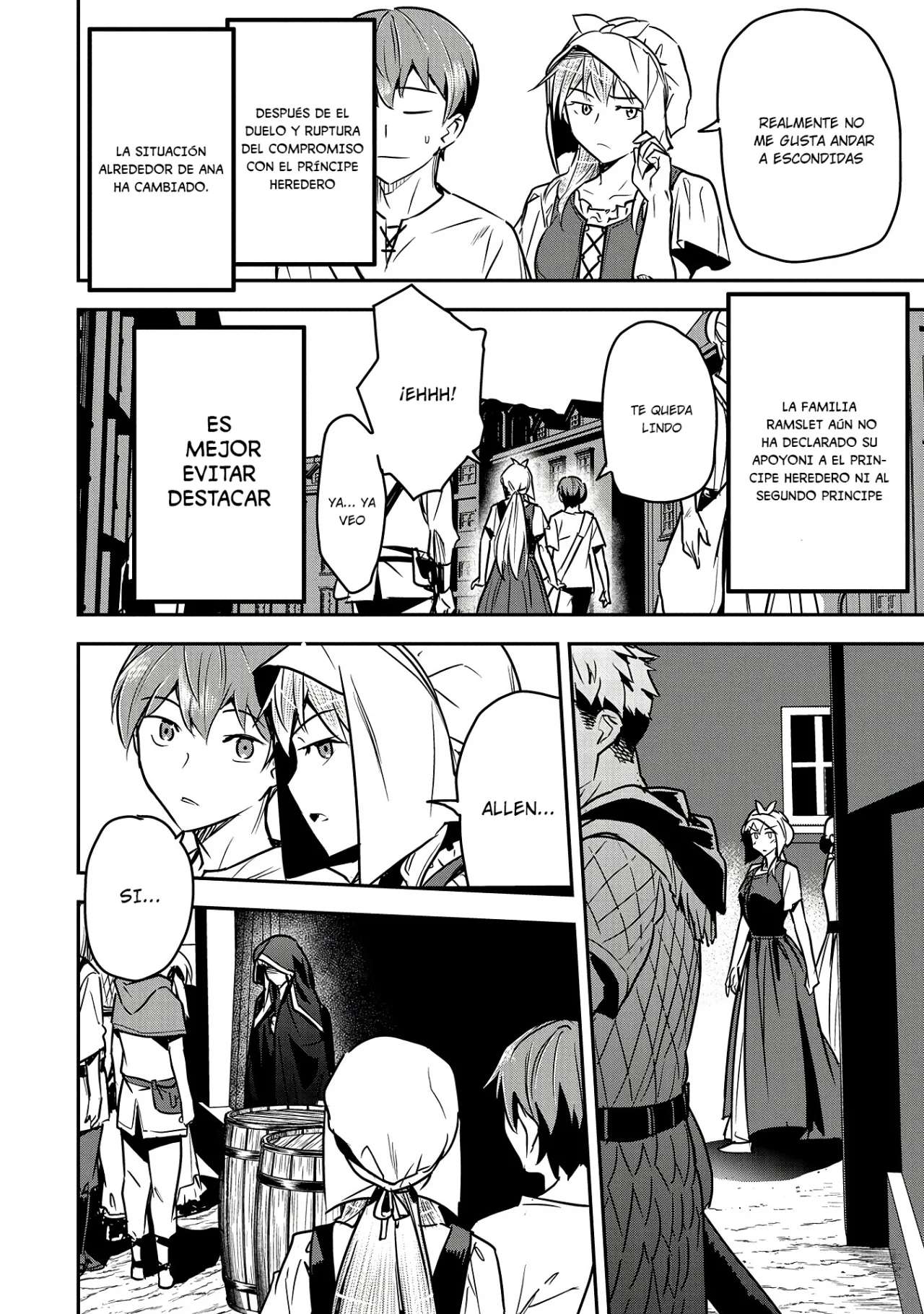 Chounin A wa Akuyaku Reijou wo Doushitemo Sukuitai Capitulo 27 página 12