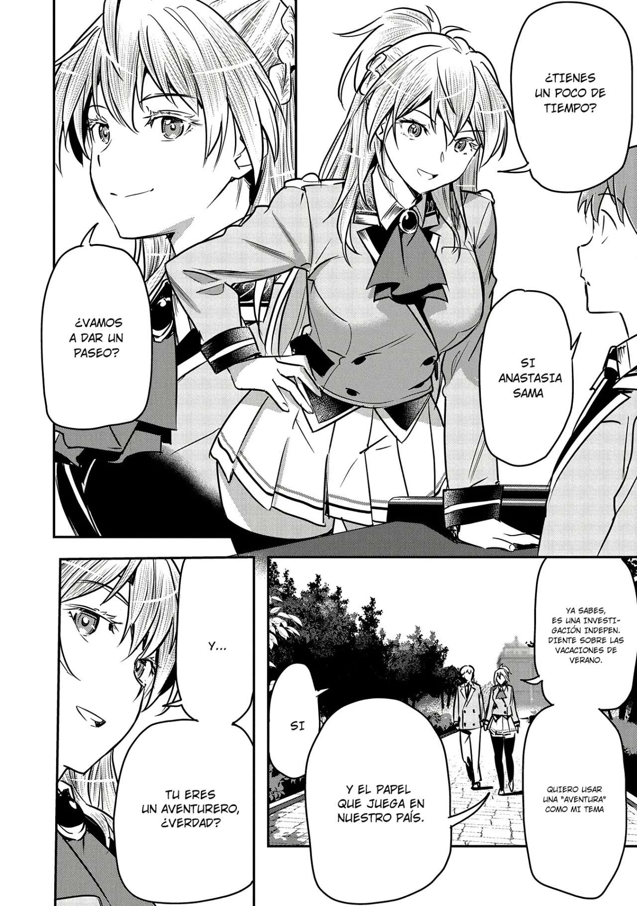 Chounin A wa Akuyaku Reijou wo Doushitemo Sukuitai Capitulo 27 página 8