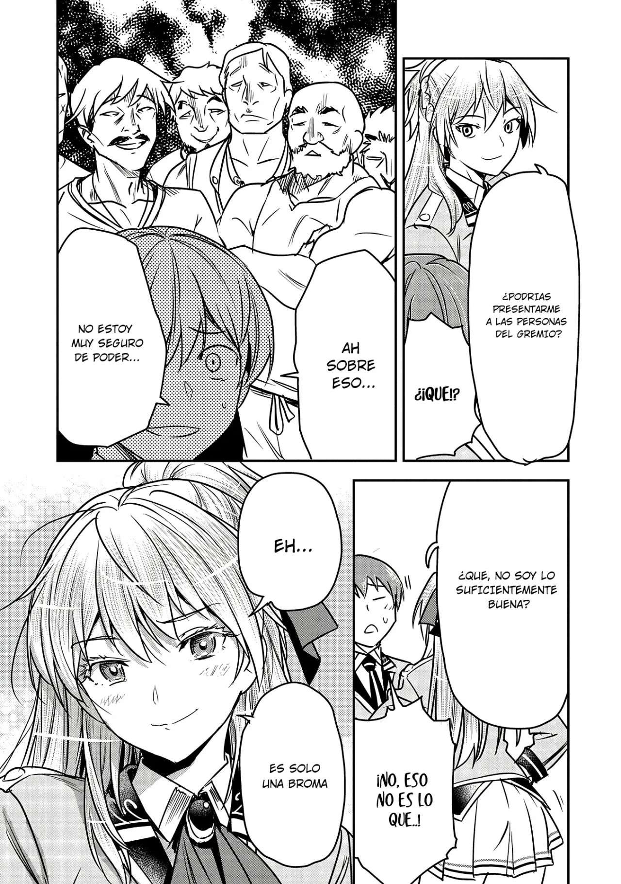 Chounin A wa Akuyaku Reijou wo Doushitemo Sukuitai Capitulo 27 página 9
