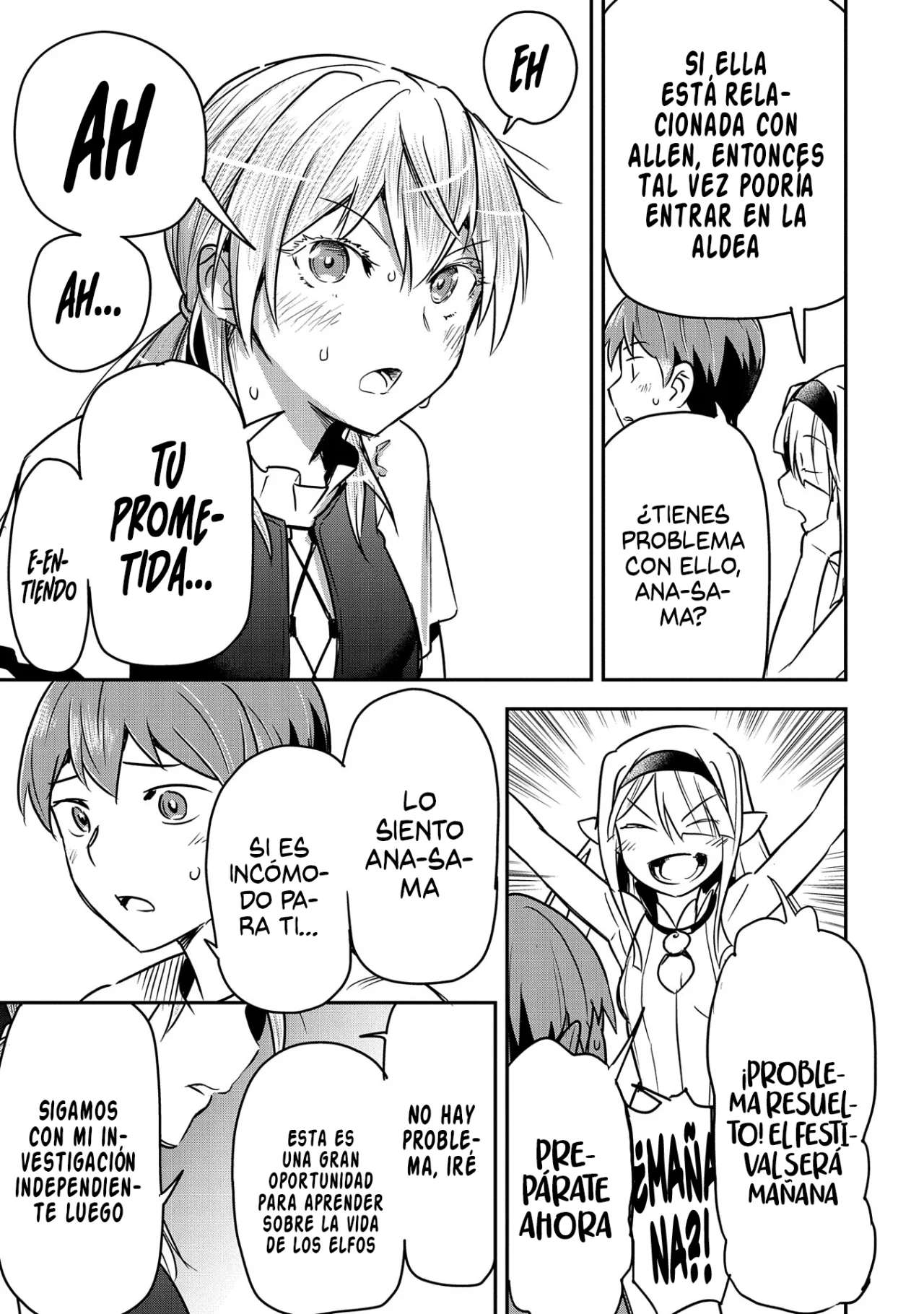 Chounin A wa Akuyaku Reijou wo Doushitemo Sukuitai Capitulo 28 página 7