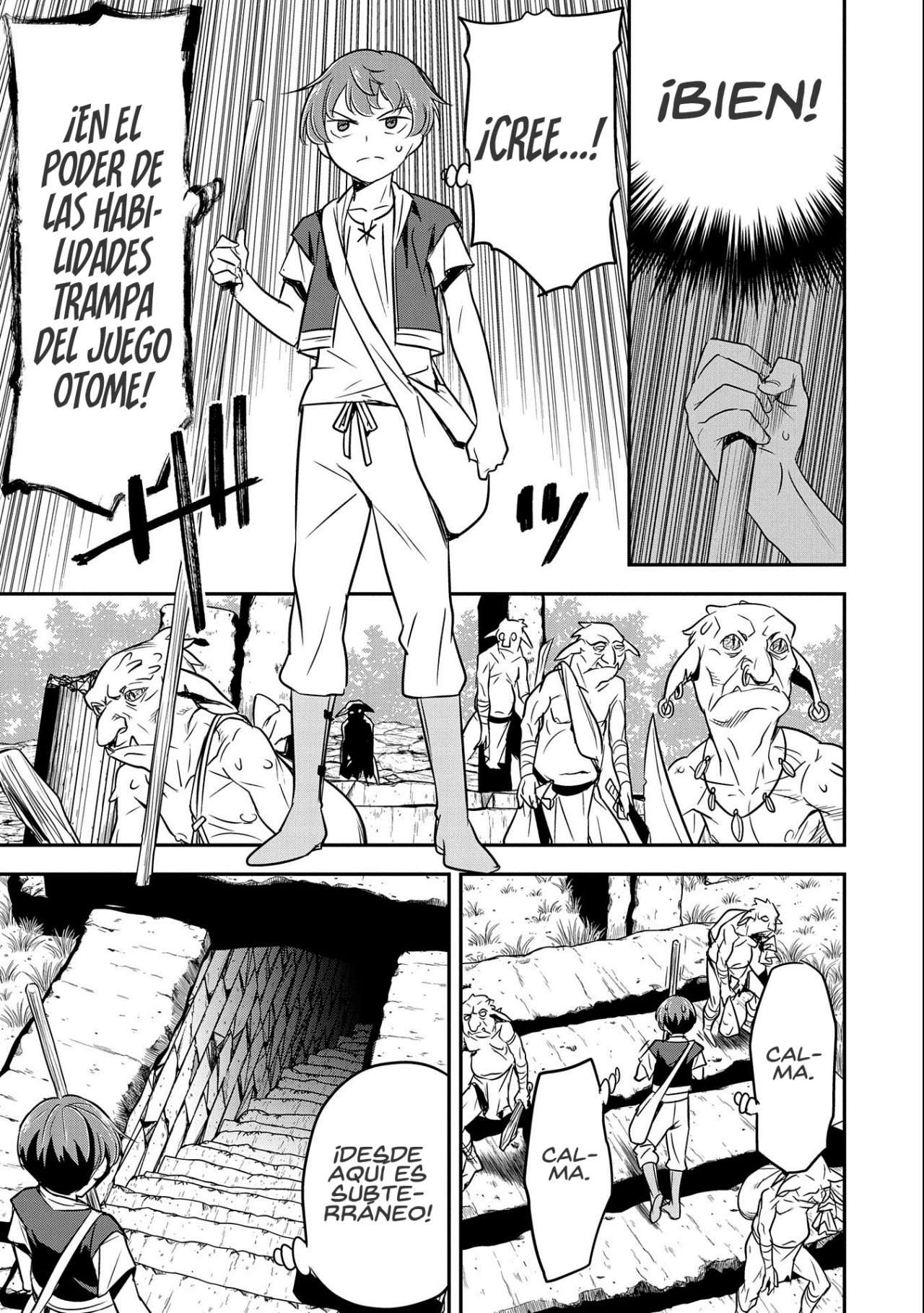 Chounin A wa Akuyaku Reijou wo Doushitemo Sukuitai Capitulo 3 página 3