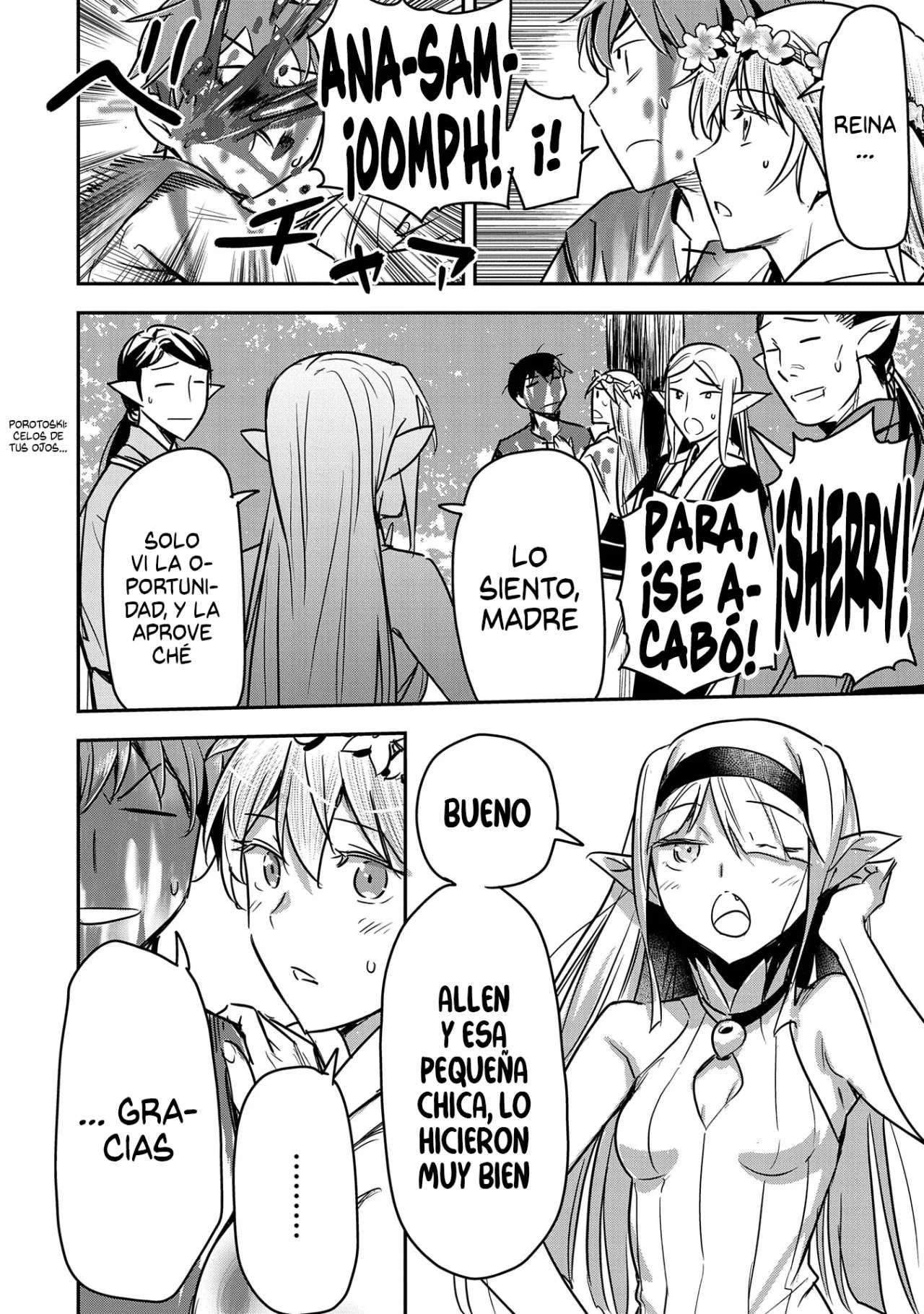 Chounin A wa Akuyaku Reijou wo Doushitemo Sukuitai Capitulo 30 página 6