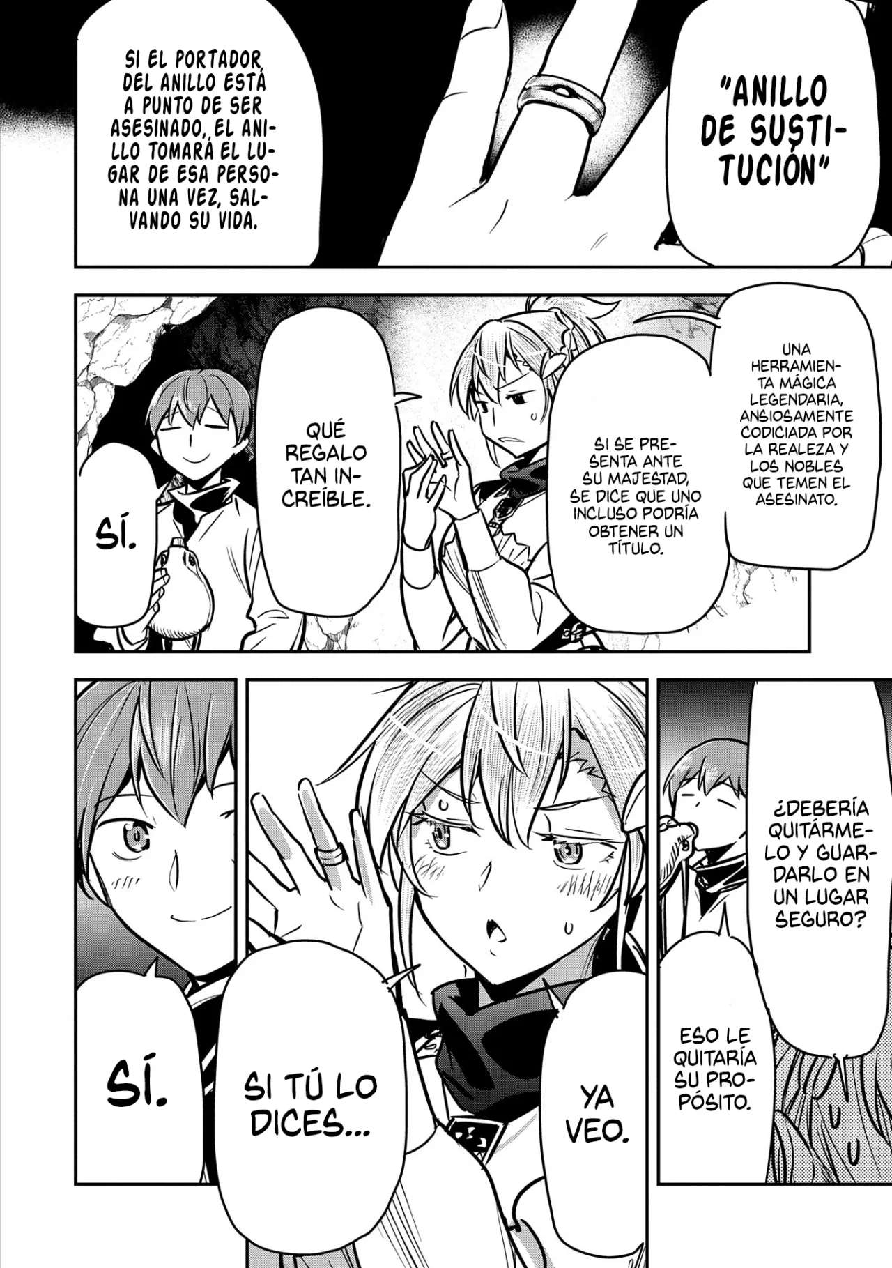 Chounin A wa Akuyaku Reijou wo Doushitemo Sukuitai Capitulo 31 página 6