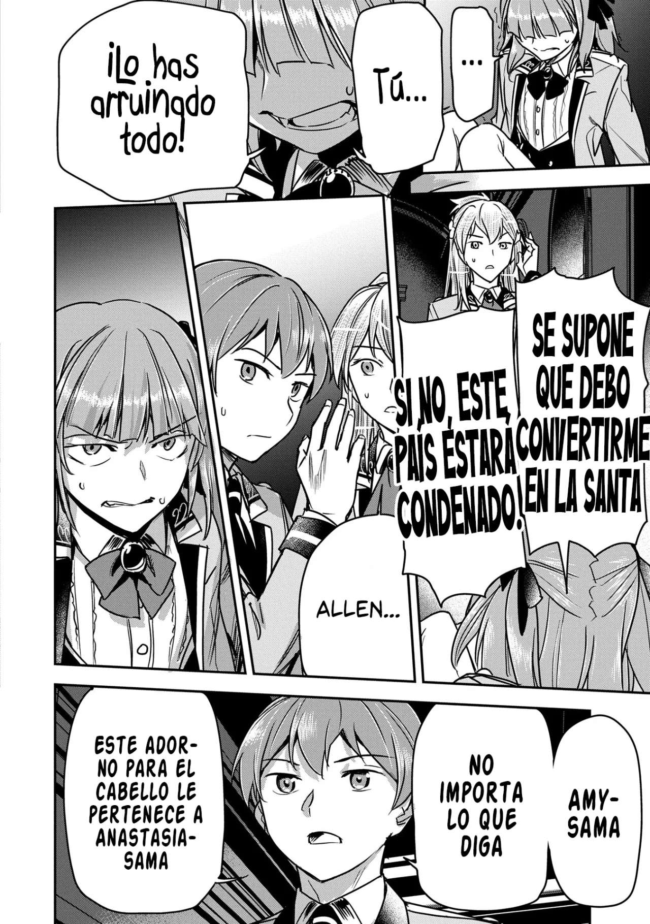 Chounin A wa Akuyaku Reijou wo Doushitemo Sukuitai Capitulo 32 página 24