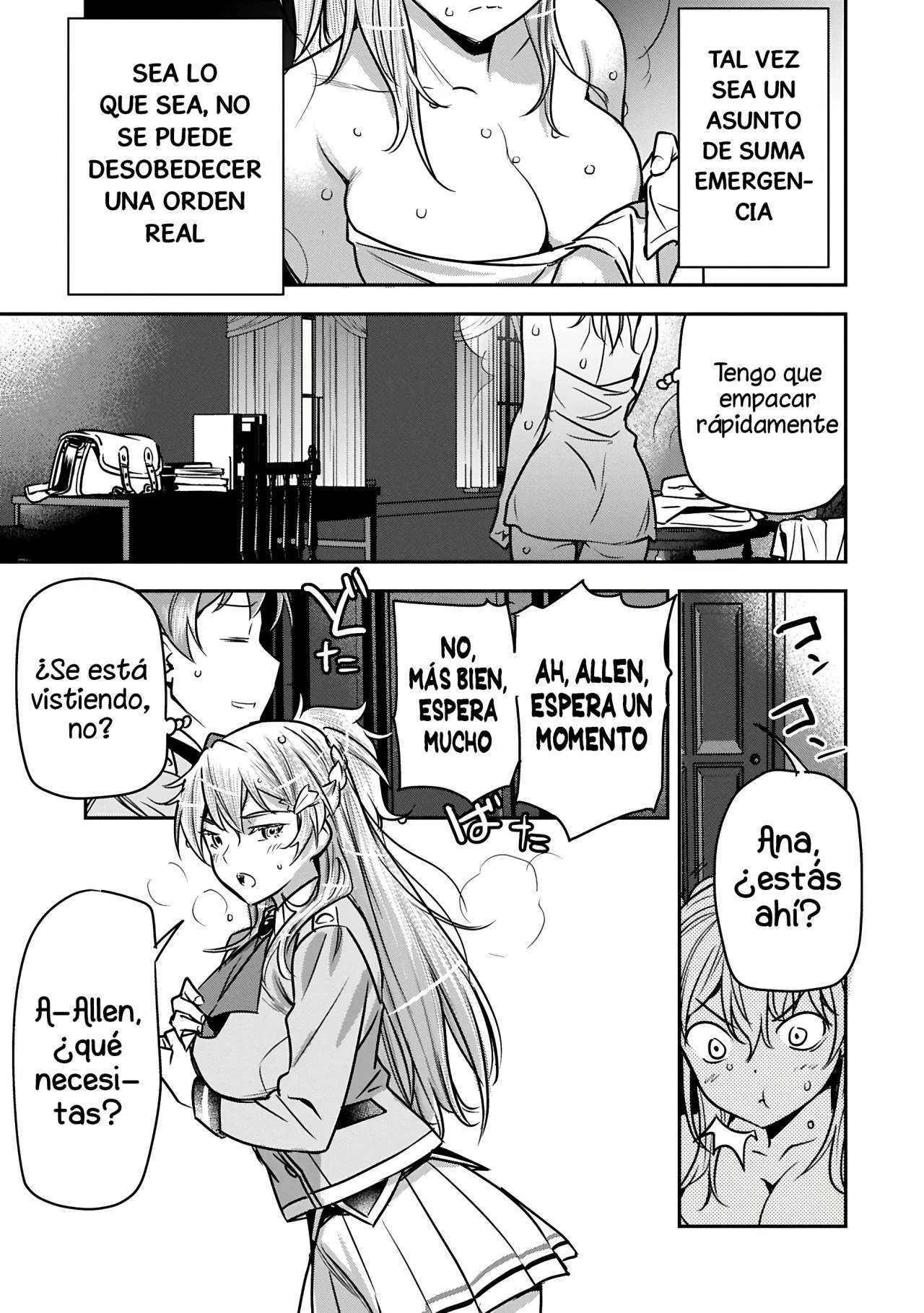 Chounin A wa Akuyaku Reijou wo Doushitemo Sukuitai Capitulo 35 página 3