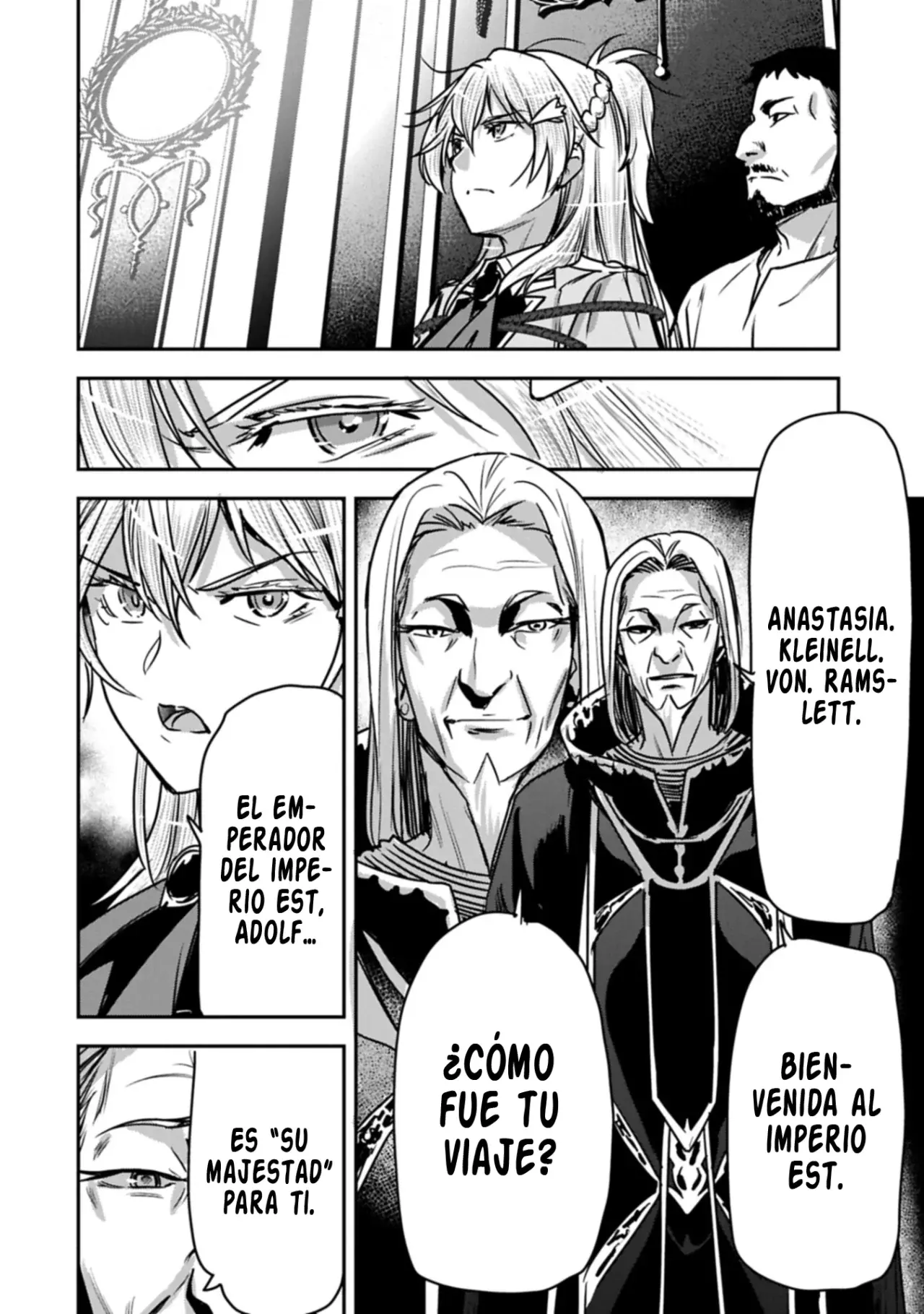 Chounin A wa Akuyaku Reijou wo Doushitemo Sukuitai Capitulo 36.2 página 4