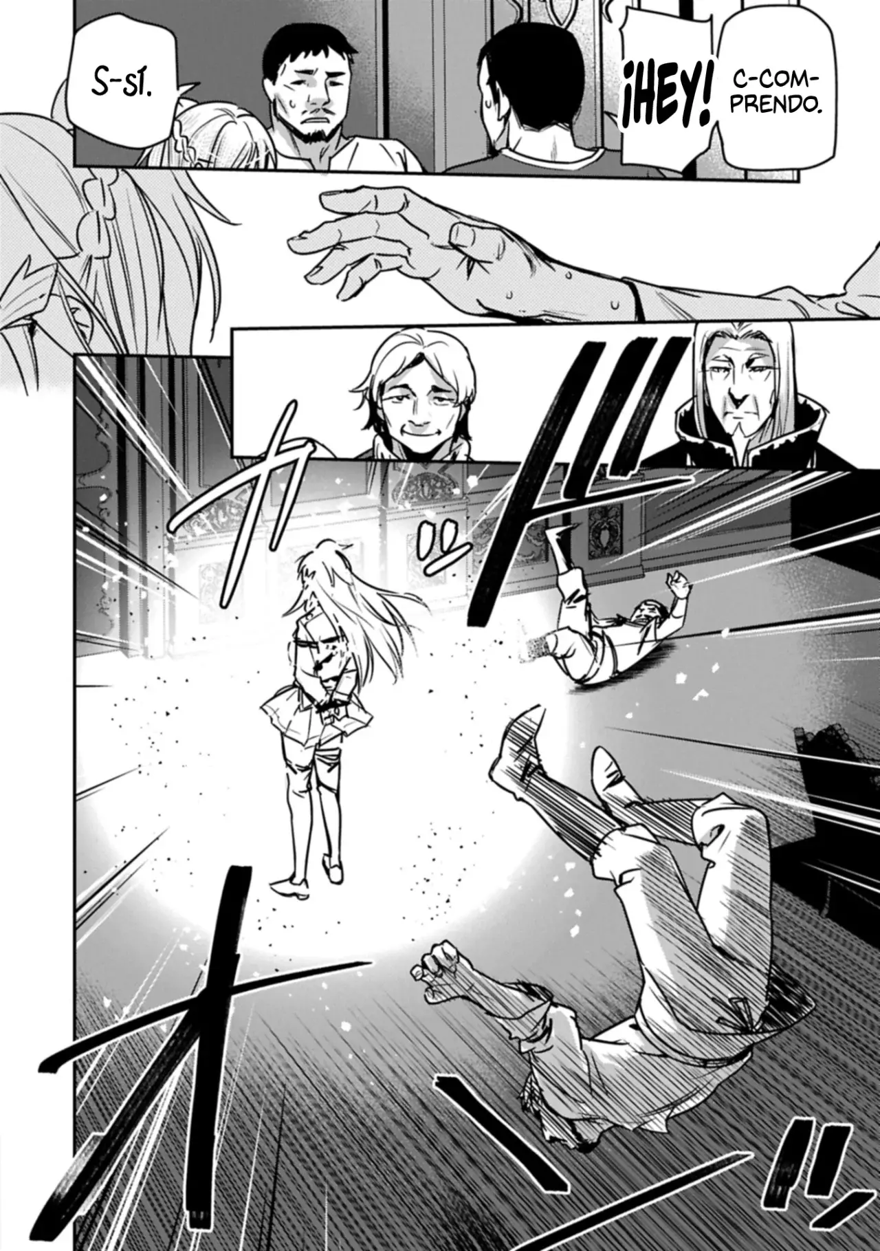 Chounin A wa Akuyaku Reijou wo Doushitemo Sukuitai Capitulo 36.2 página 8