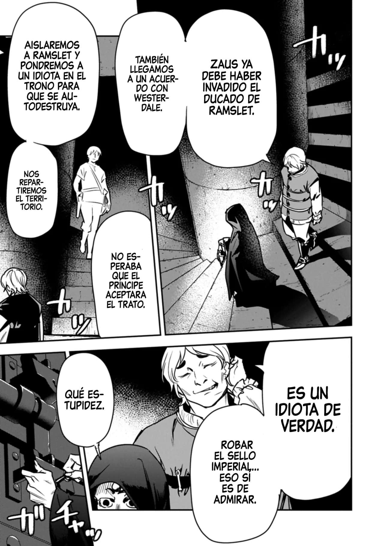 Chounin A wa Akuyaku Reijou wo Doushitemo Sukuitai Capitulo 39 página 9
