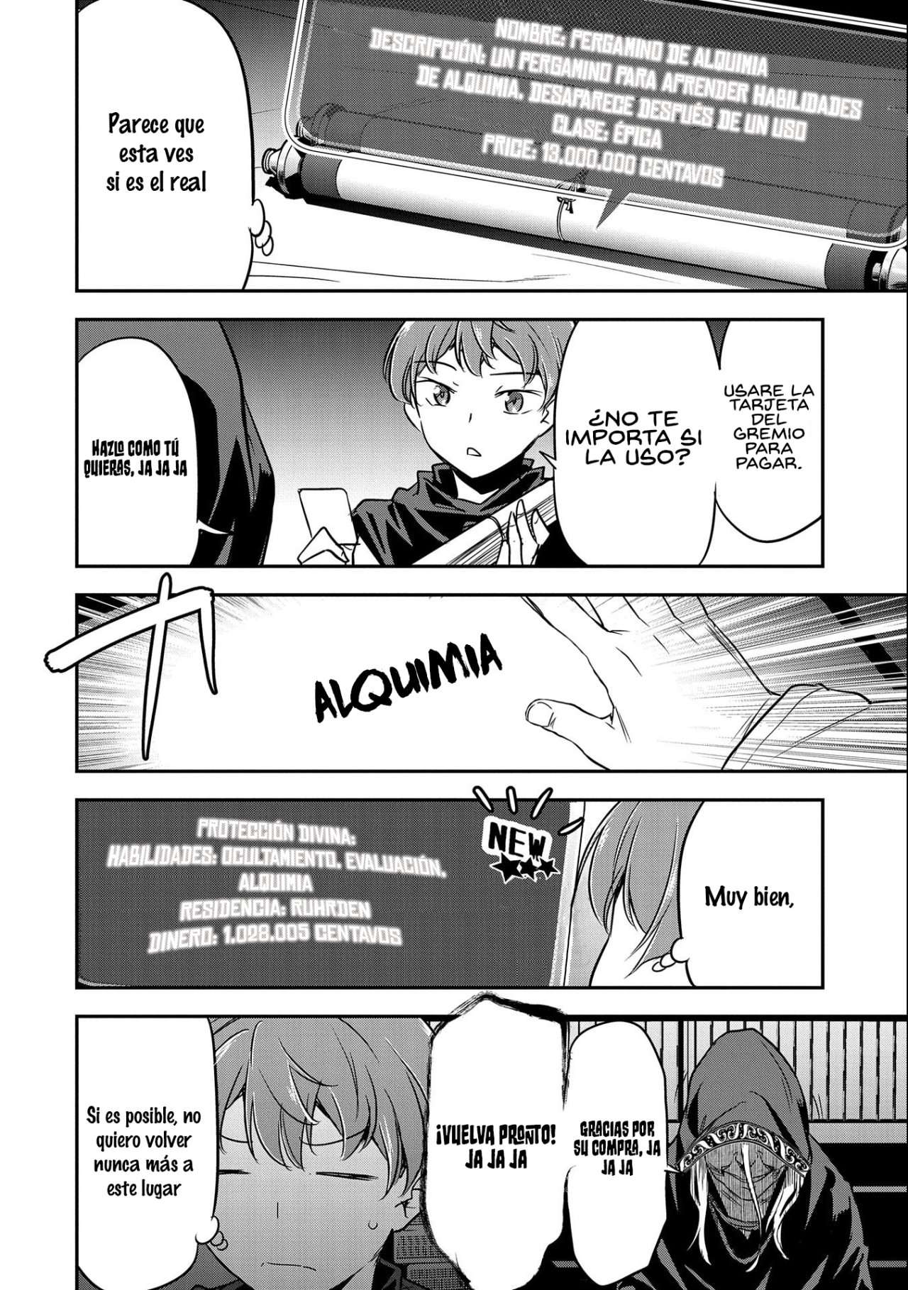 Chounin A wa Akuyaku Reijou wo Doushitemo Sukuitai Capitulo 4 página 8