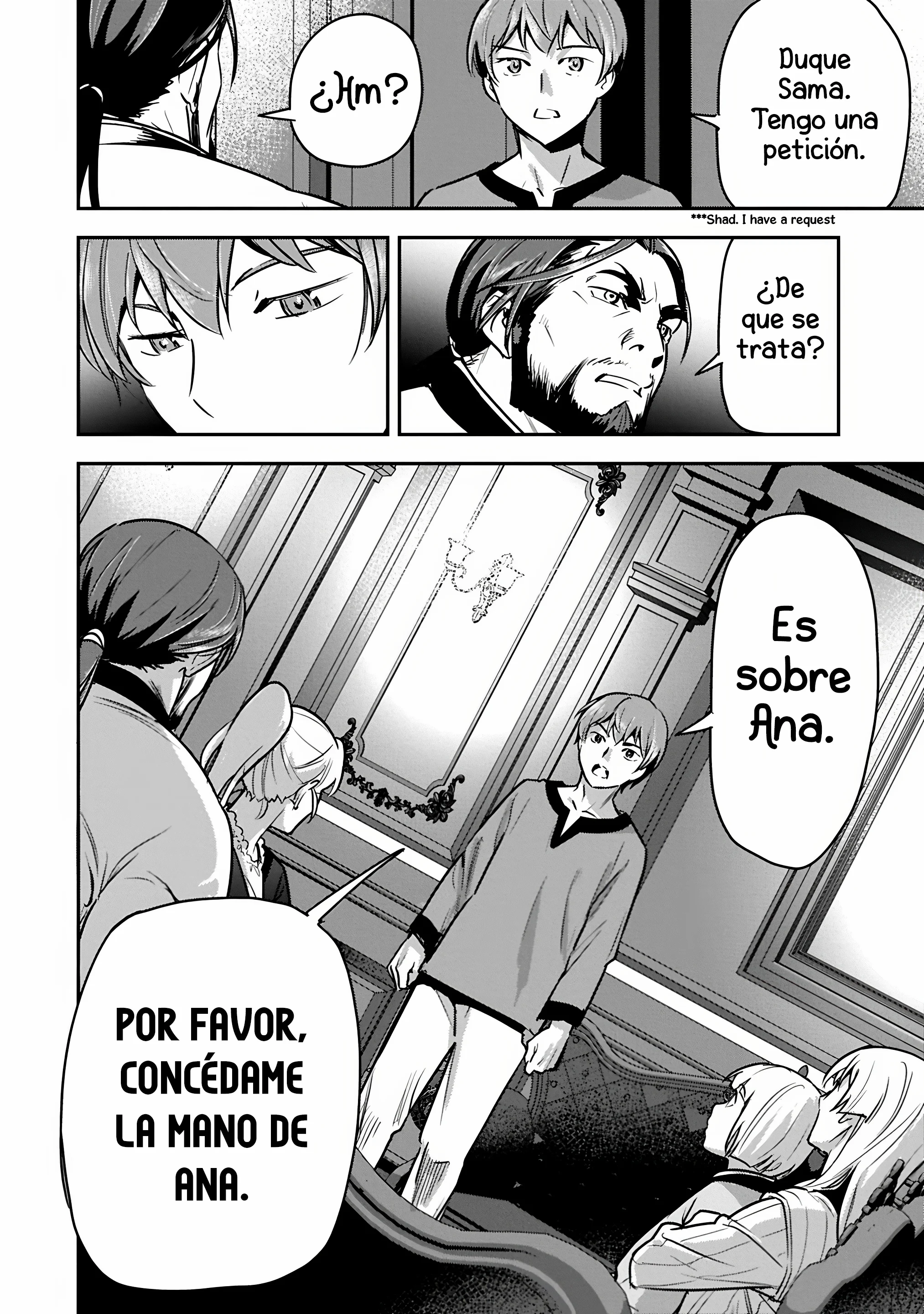 Chounin A wa Akuyaku Reijou wo Doushitemo Sukuitai Capitulo 41.1 página 12