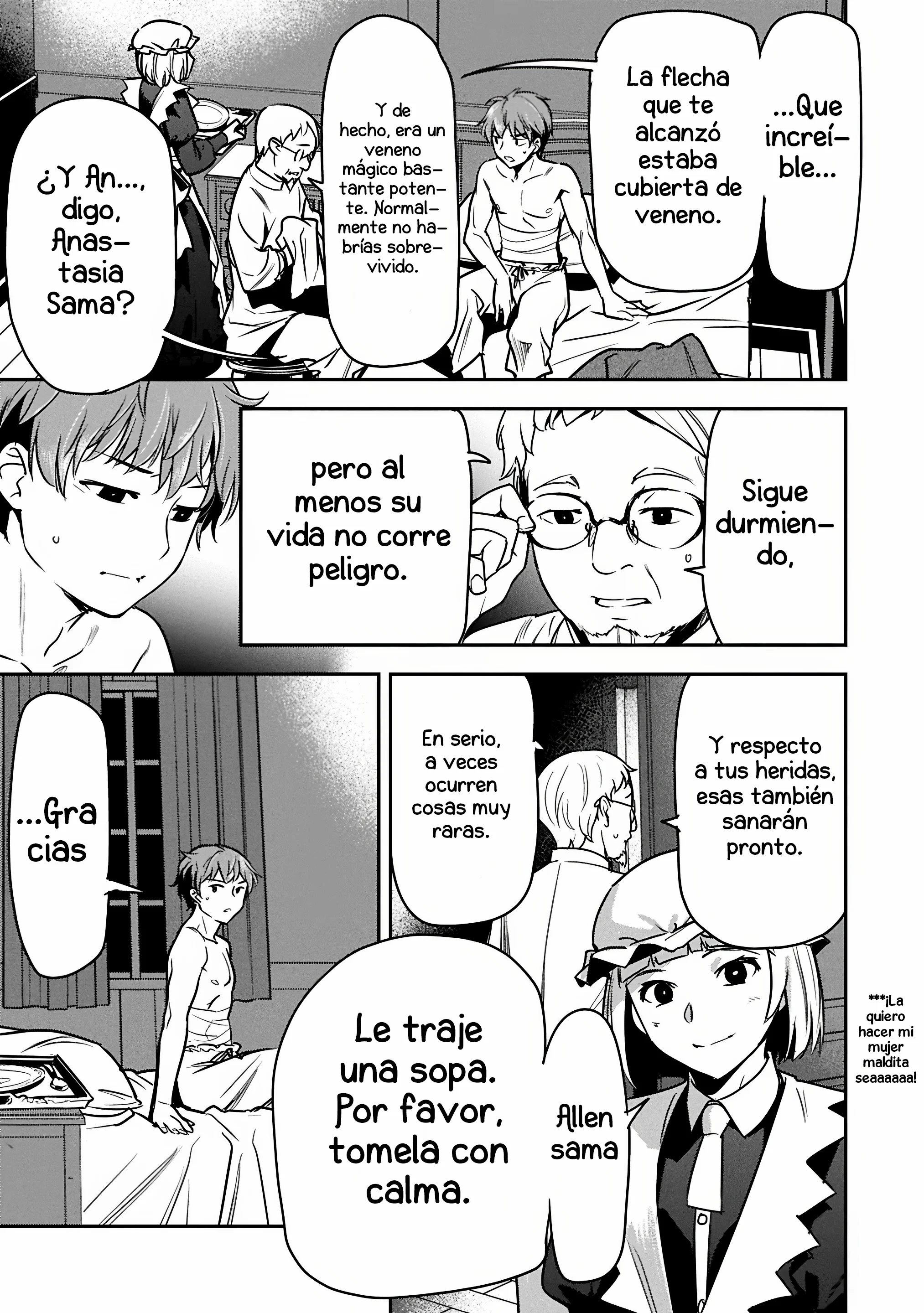 Chounin A wa Akuyaku Reijou wo Doushitemo Sukuitai Capitulo 41.1 página 7