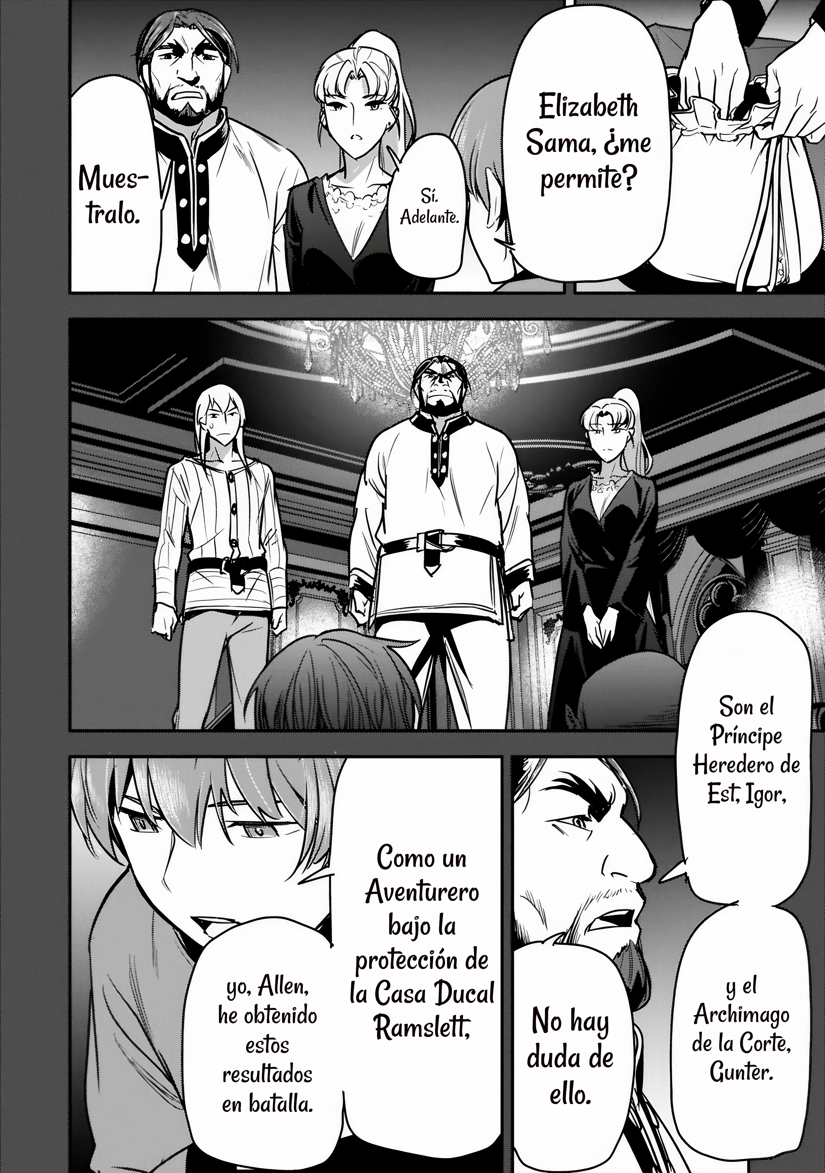 Chounin A wa Akuyaku Reijou wo Doushitemo Sukuitai Capitulo 41.2 página 4