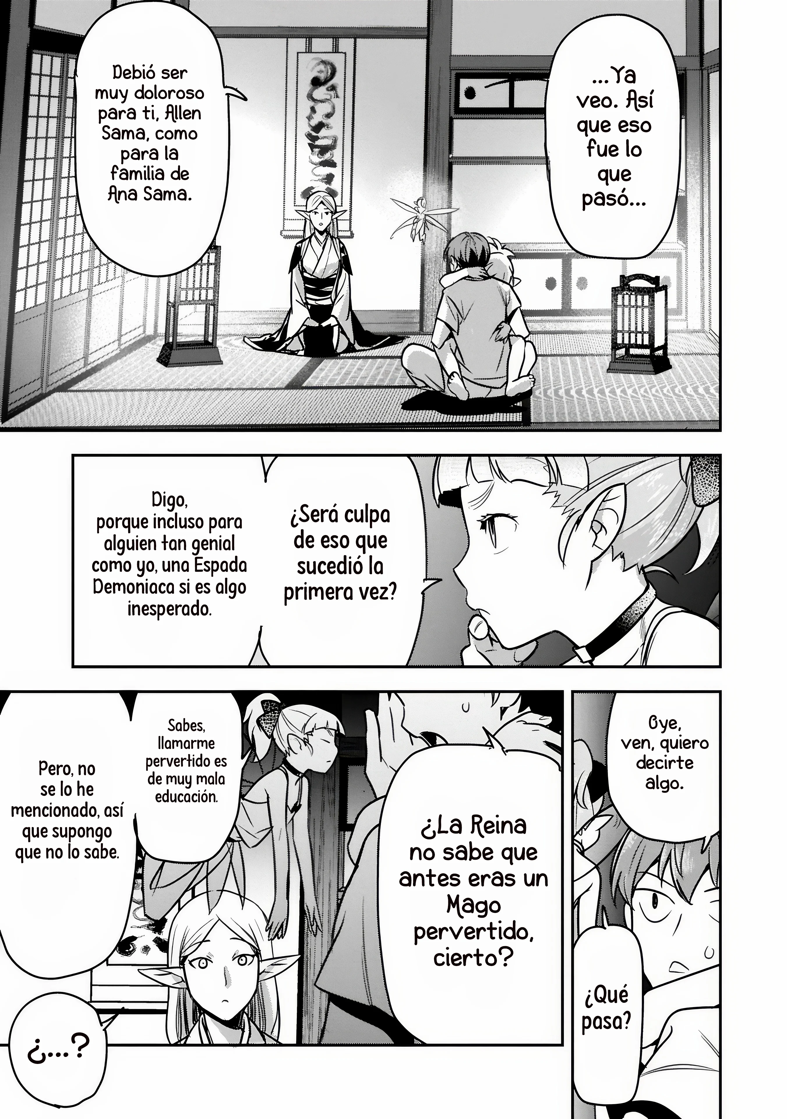 Chounin A wa Akuyaku Reijou wo Doushitemo Sukuitai Capitulo 41.2 página 9