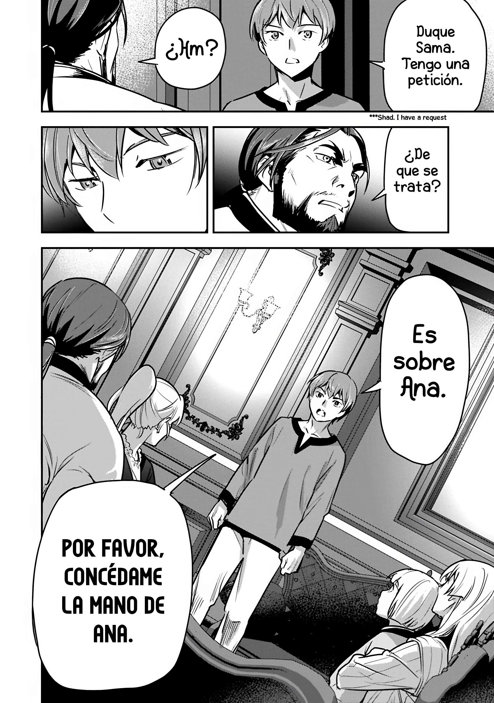 Chounin A wa Akuyaku Reijou wo Doushitemo Sukuitai Capitulo 41 página 12