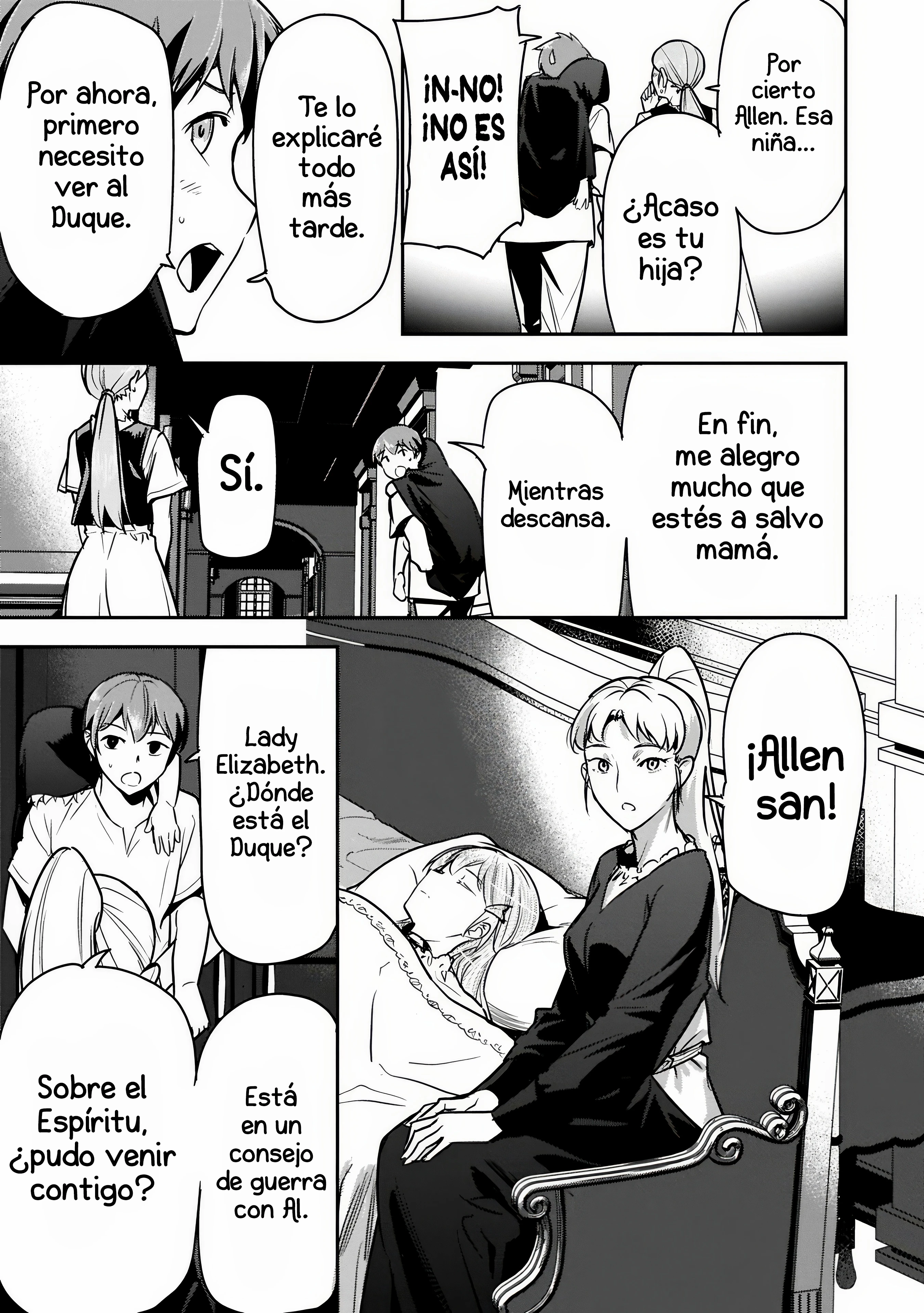Chounin A wa Akuyaku Reijou wo Doushitemo Sukuitai Capitulo 42.1 página 8
