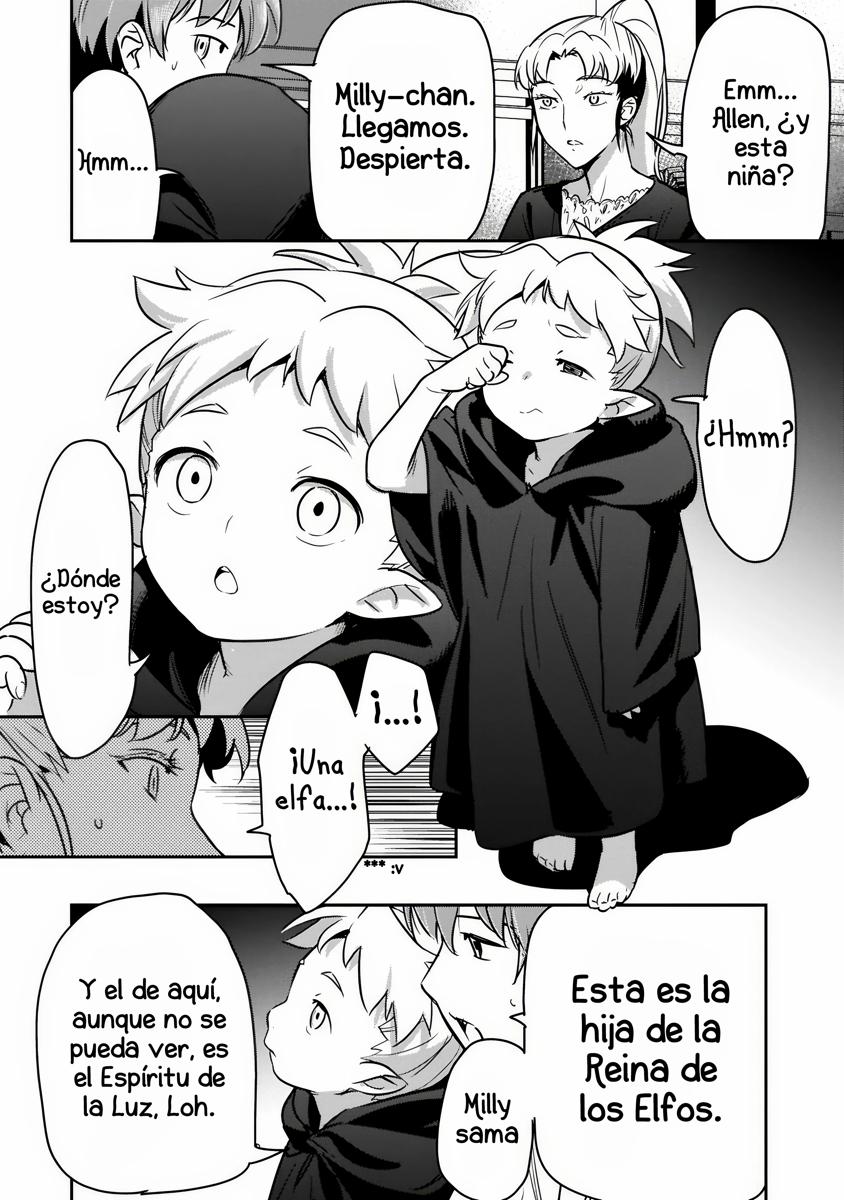 Chounin A wa Akuyaku Reijou wo Doushitemo Sukuitai Capitulo 42.1 página 9