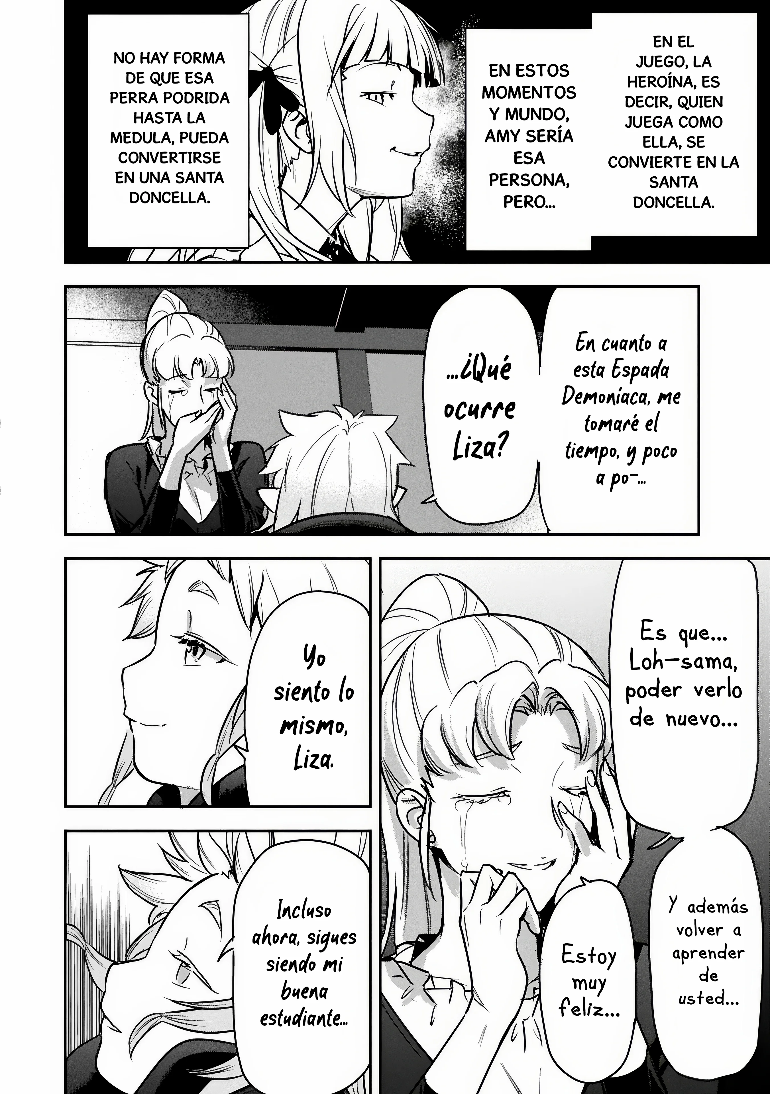 Chounin A wa Akuyaku Reijou wo Doushitemo Sukuitai Capitulo 43.1 página 12