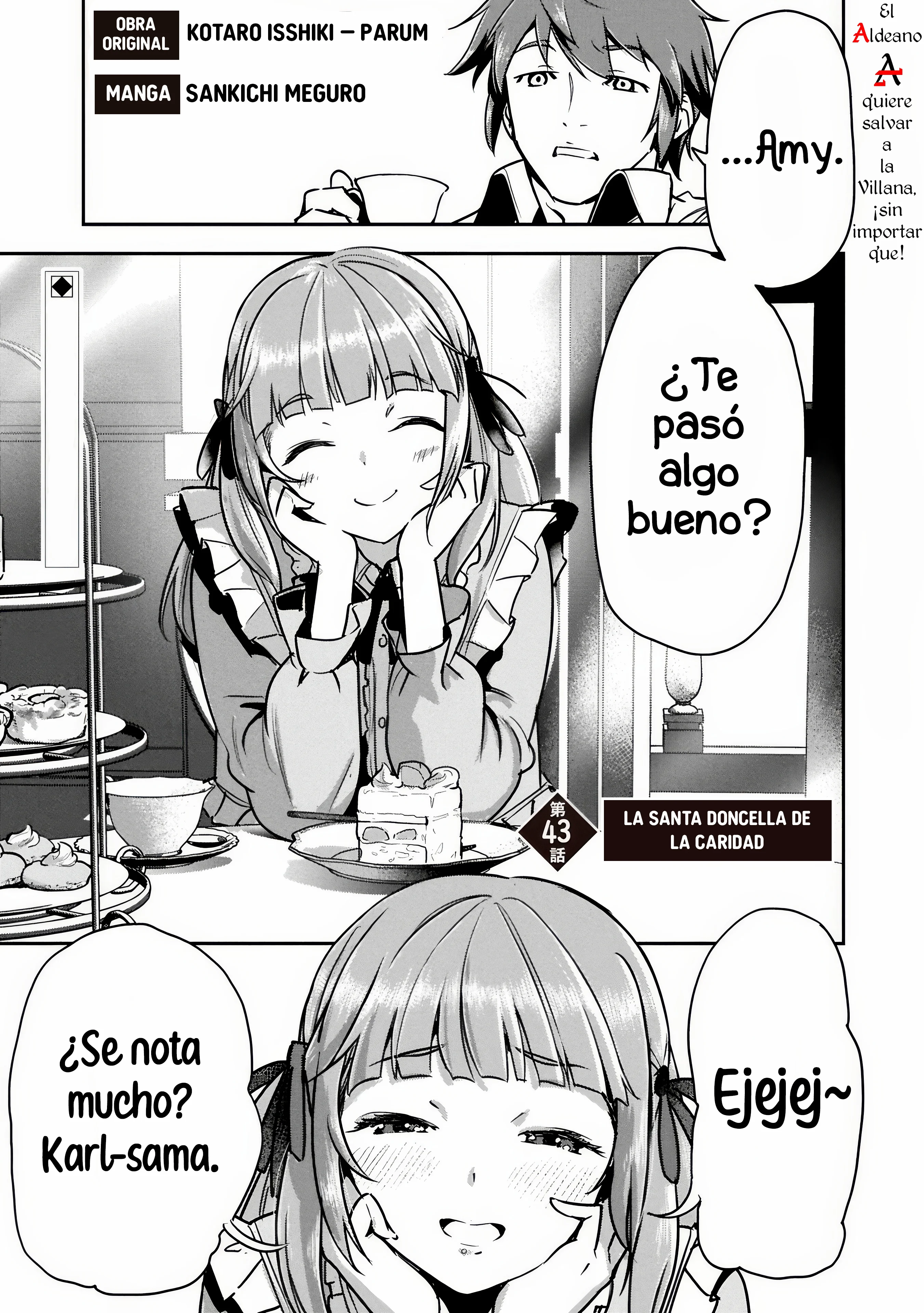 Chounin A wa Akuyaku Reijou wo Doushitemo Sukuitai Capitulo 43.1 página 7