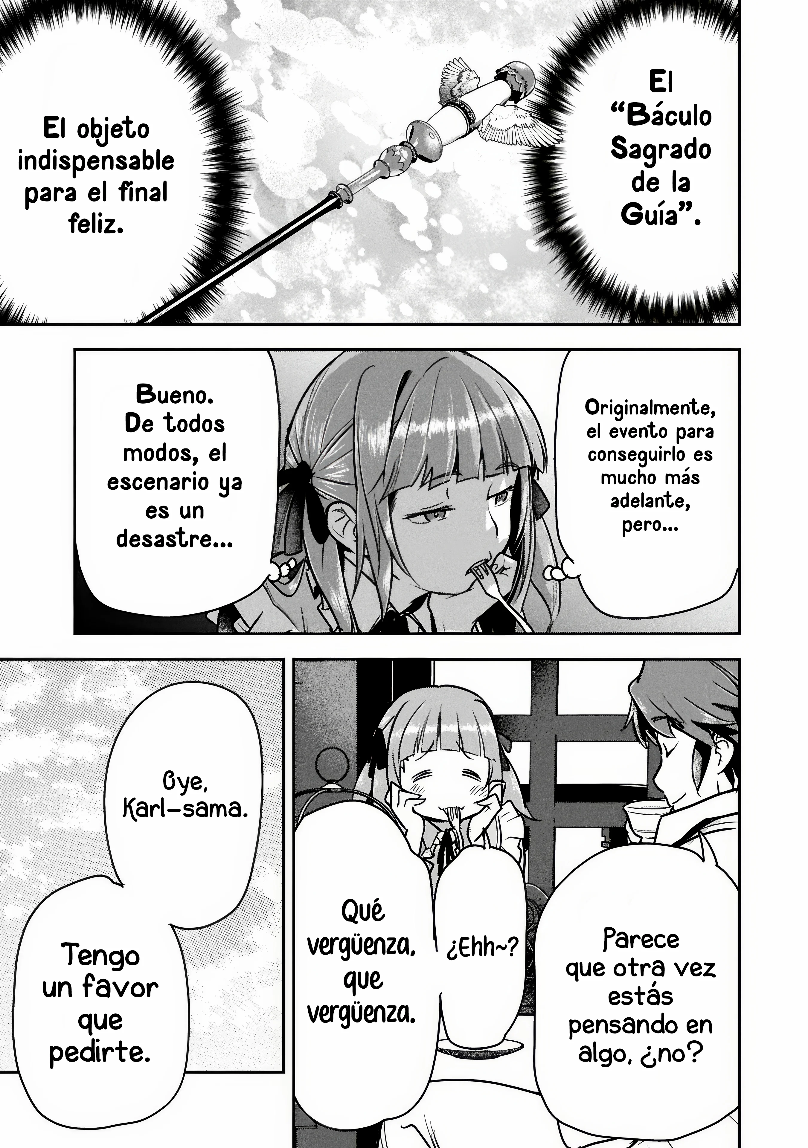 Chounin A wa Akuyaku Reijou wo Doushitemo Sukuitai Capitulo 43.1 página 9