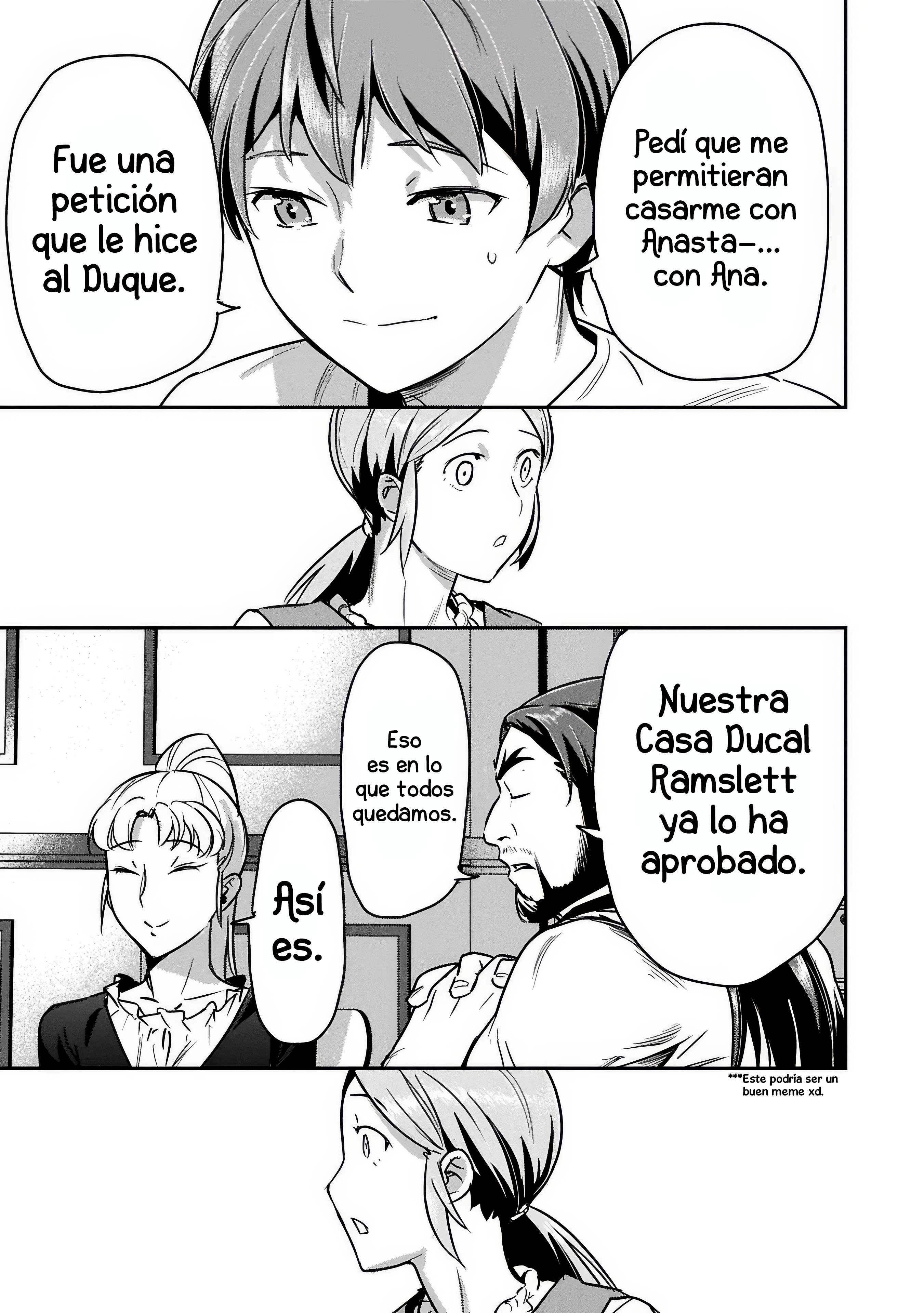 Chounin A wa Akuyaku Reijou wo Doushitemo Sukuitai Capitulo 43 página 19