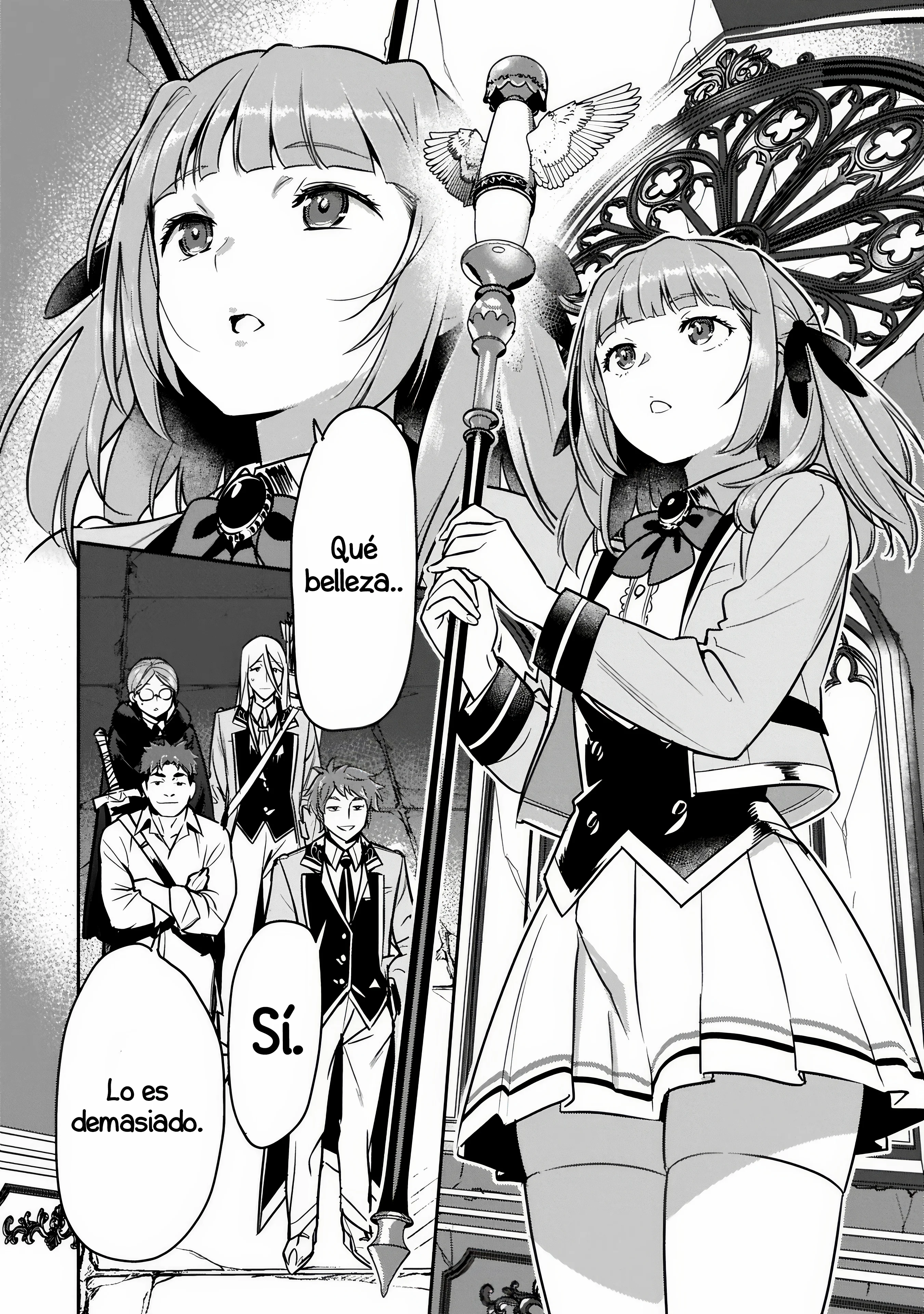 Chounin A wa Akuyaku Reijou wo Doushitemo Sukuitai Capitulo 44.2 página 8
