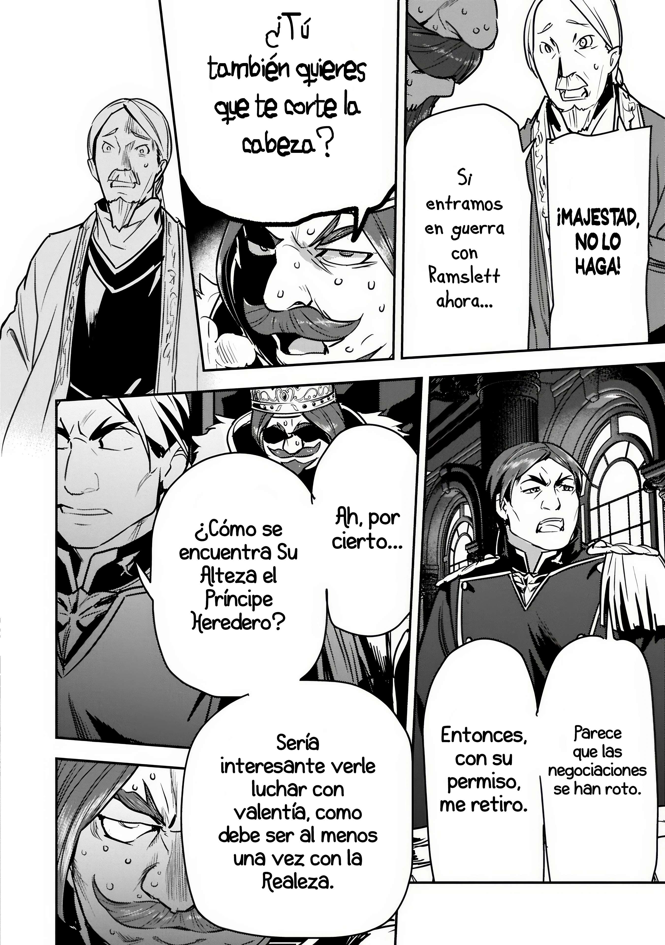 Chounin A wa Akuyaku Reijou wo Doushitemo Sukuitai Capitulo 44 página 22