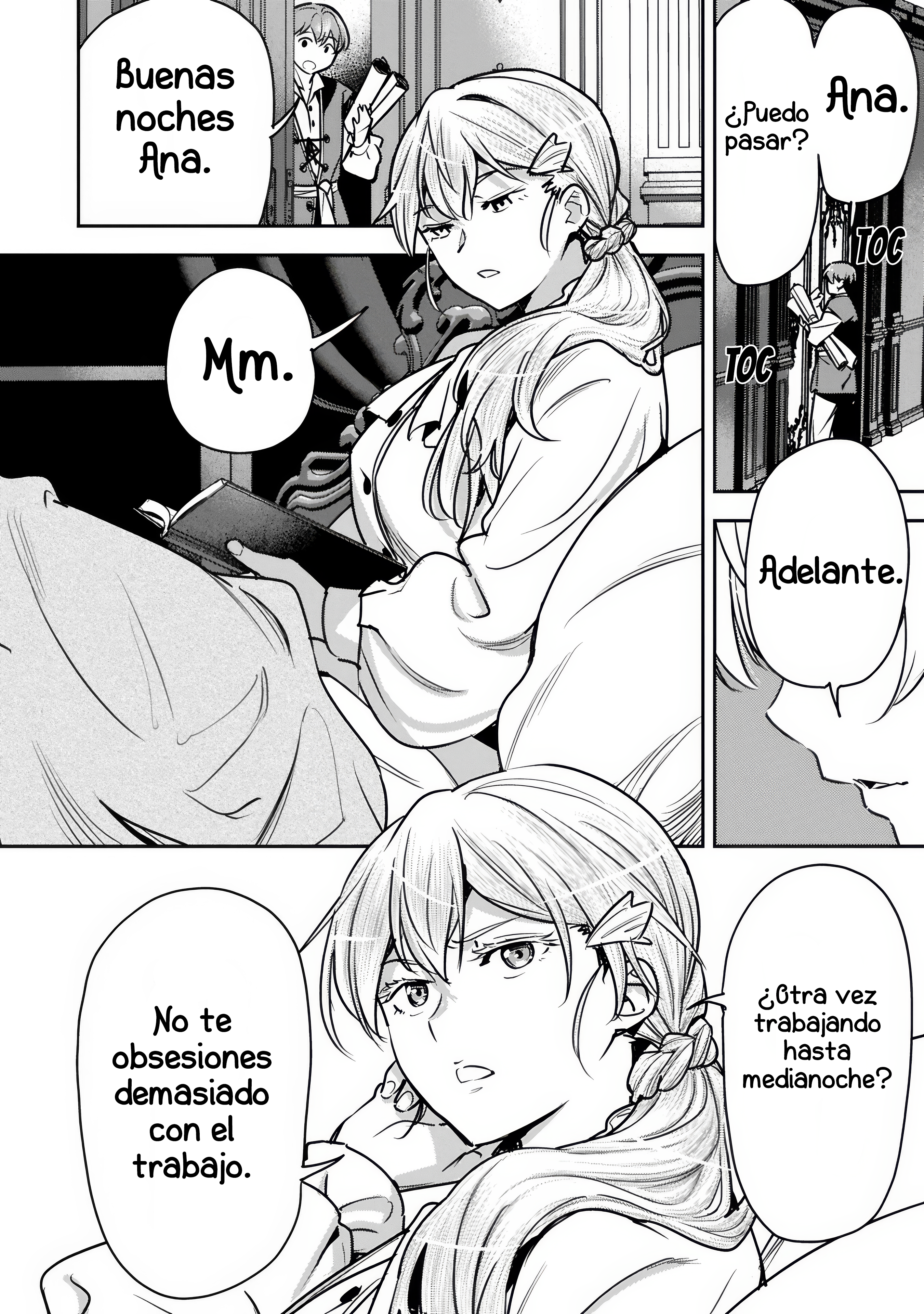 Chounin A wa Akuyaku Reijou wo Doushitemo Sukuitai Capitulo 46.1 página 8