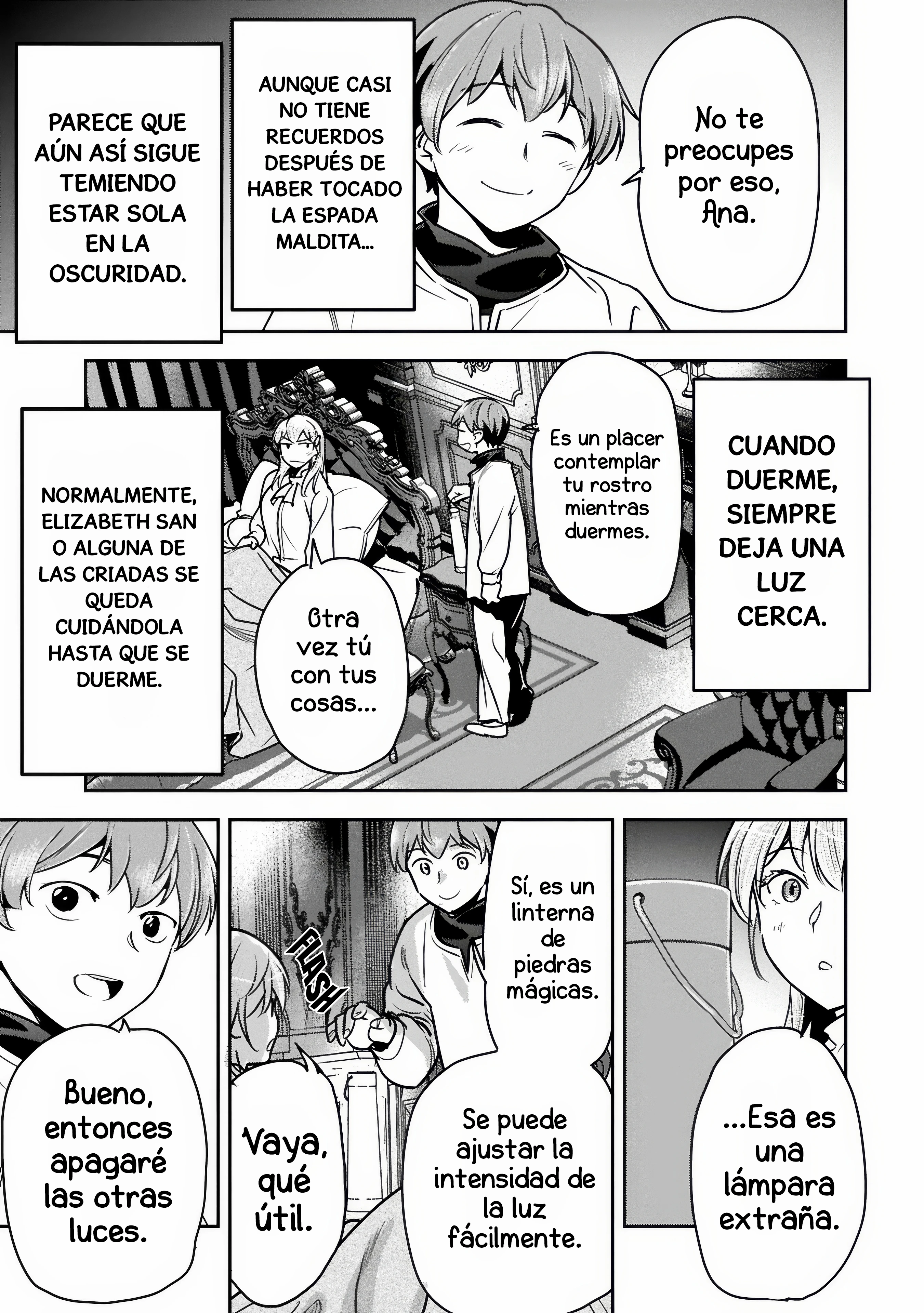 Chounin A wa Akuyaku Reijou wo Doushitemo Sukuitai Capitulo 46.2 página 9