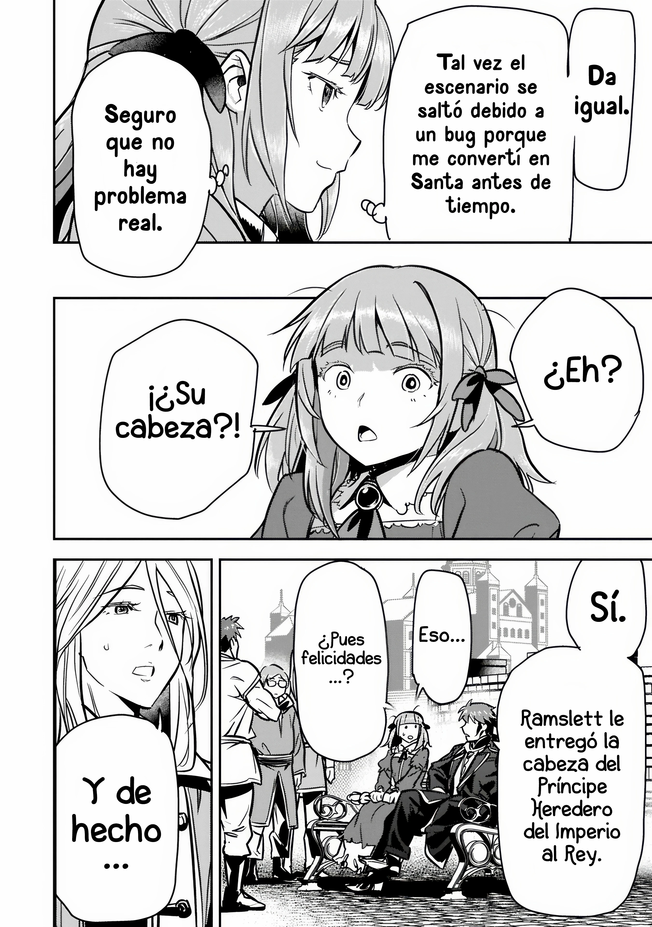 Chounin A wa Akuyaku Reijou wo Doushitemo Sukuitai Capitulo 47.1 página 12