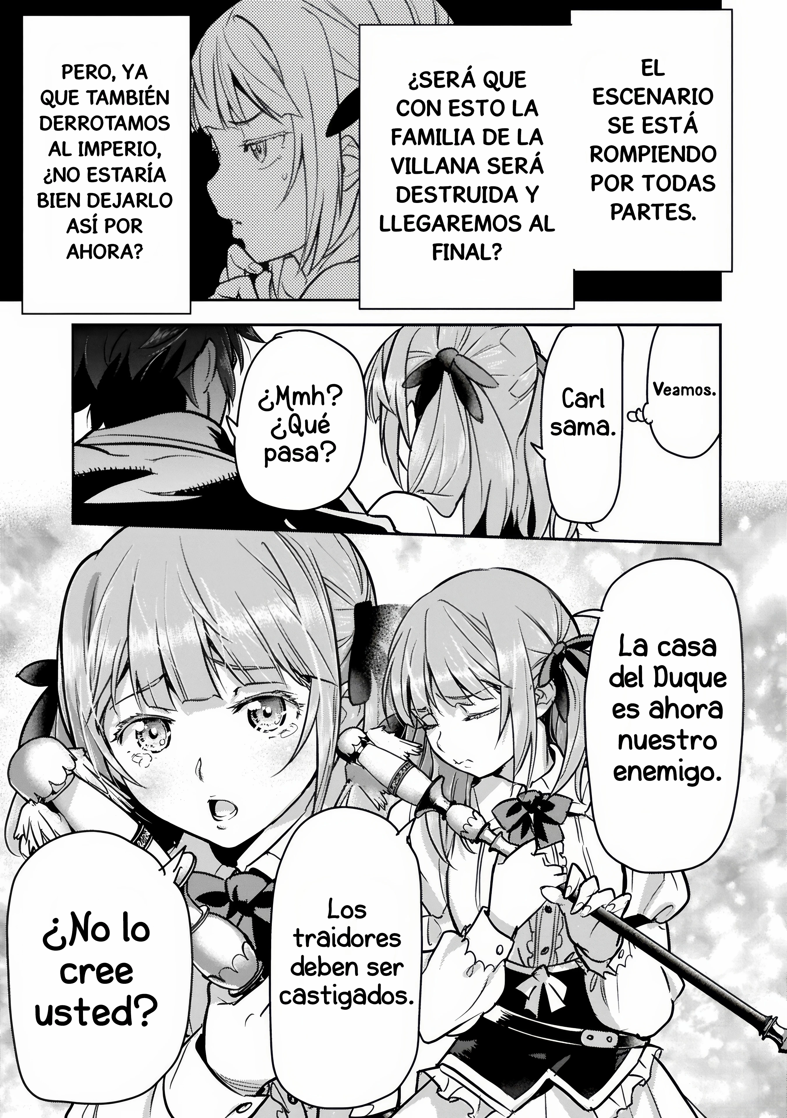 Chounin A wa Akuyaku Reijou wo Doushitemo Sukuitai Capitulo 47.1 página 15