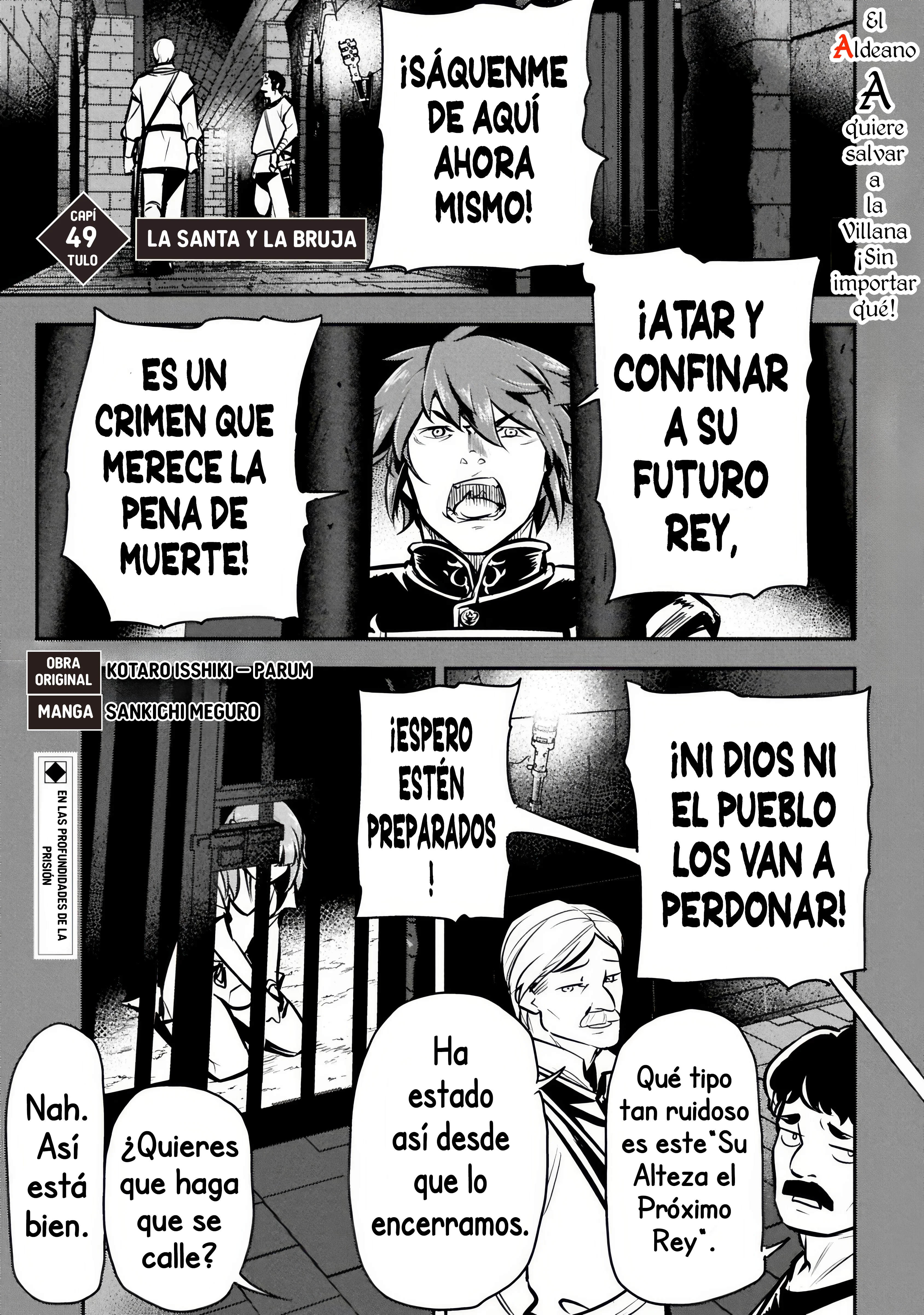 Chounin A wa Akuyaku Reijou wo Doushitemo Sukuitai Capitulo 49.1 página 6