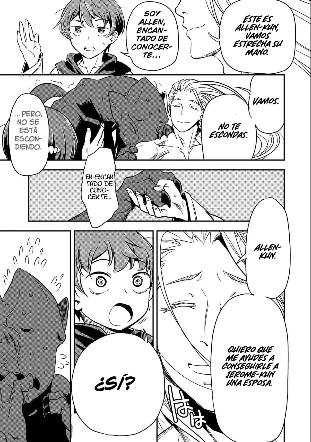 Chounin A wa Akuyaku Reijou wo Doushitemo Sukuitai Capitulo 5 página 19