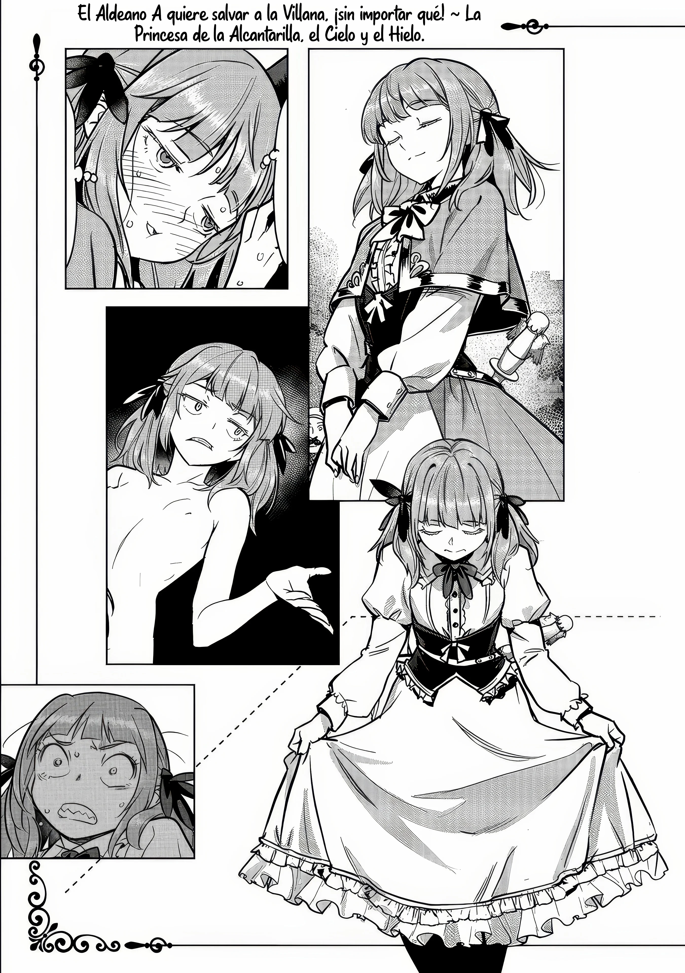 Chounin A wa Akuyaku Reijou wo Doushitemo Sukuitai Capitulo 50.3 página 4