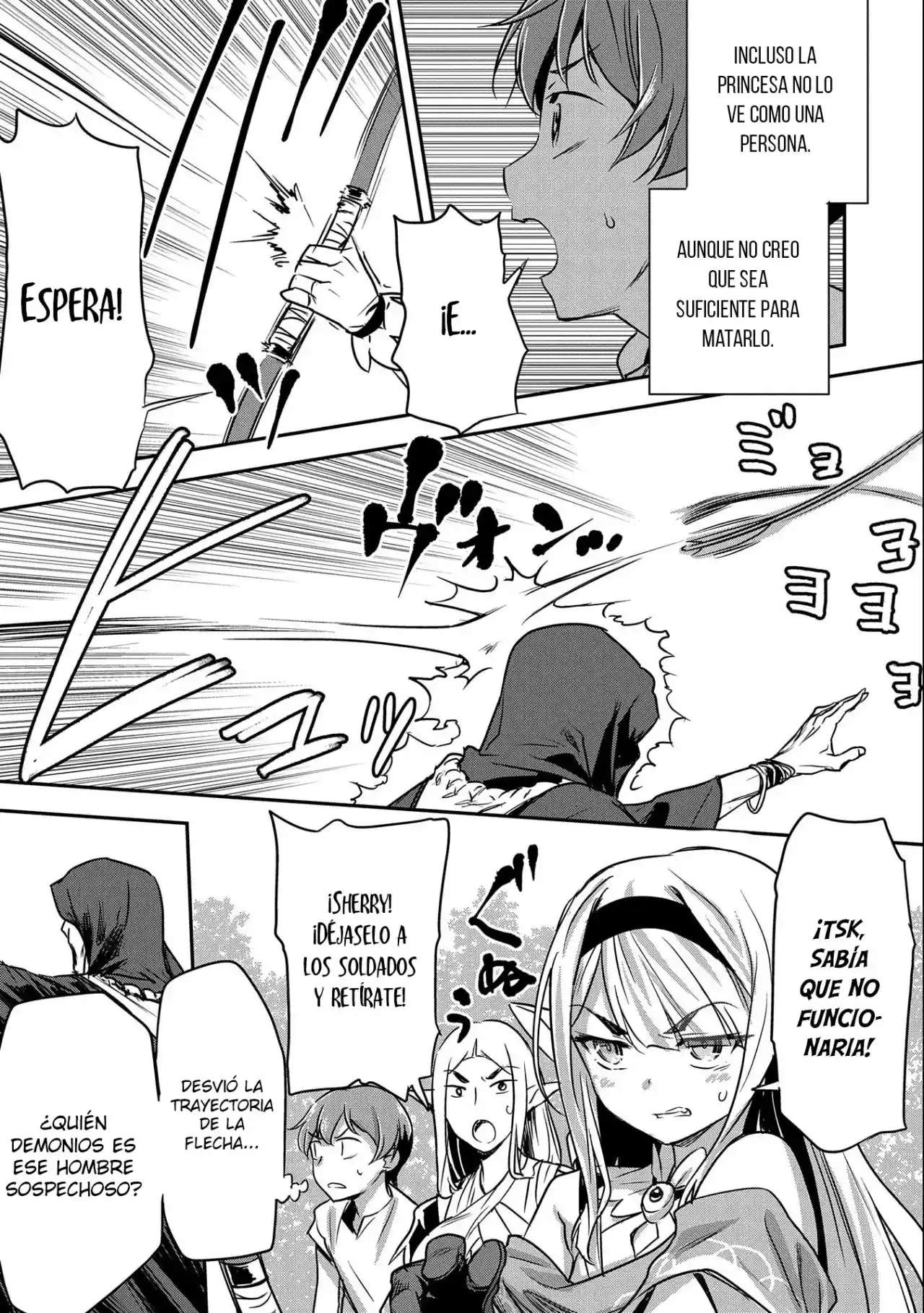 Chounin A wa Akuyaku Reijou wo Doushitemo Sukuitai Capitulo 8 página 29