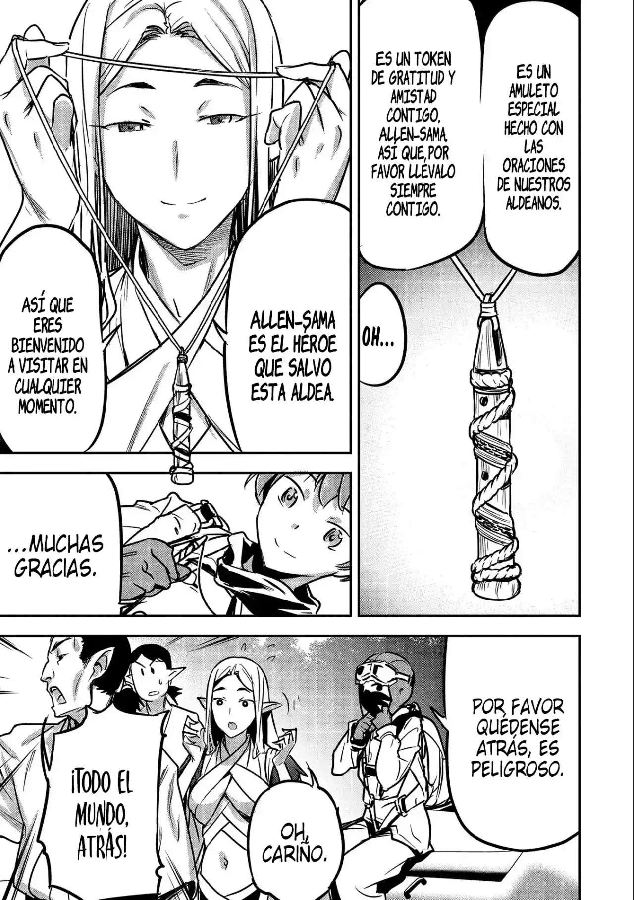 Chounin A wa Akuyaku Reijou wo Doushitemo Sukuitai Capitulo 9 página 21
