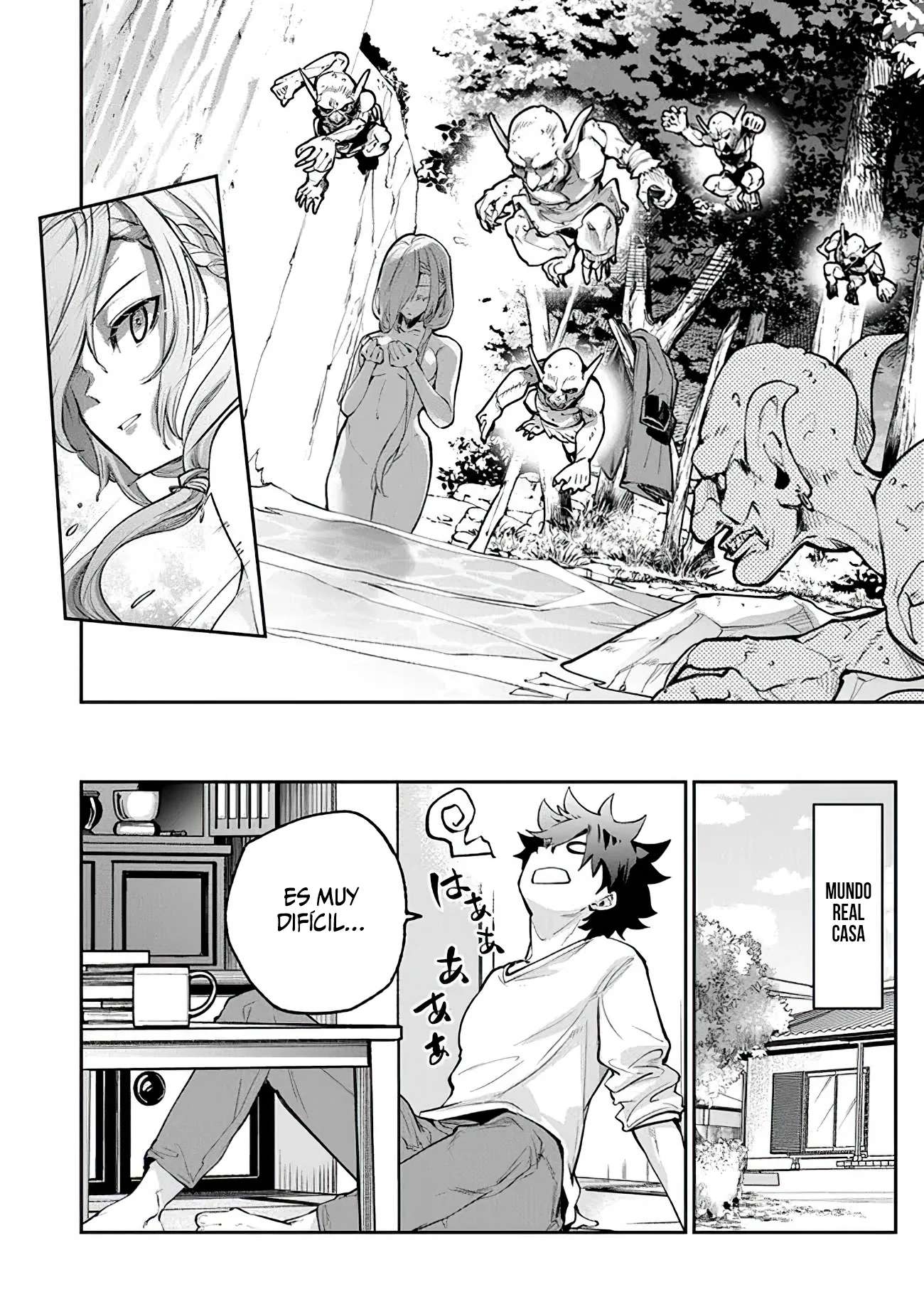 Isekai de Cheat Skill wo te ni Shita ore wa, Genjitsu Sekai wo mo Musou Suru ~Level Up wa Jinsei wo Kaeta~ Capitulo 17 página 10