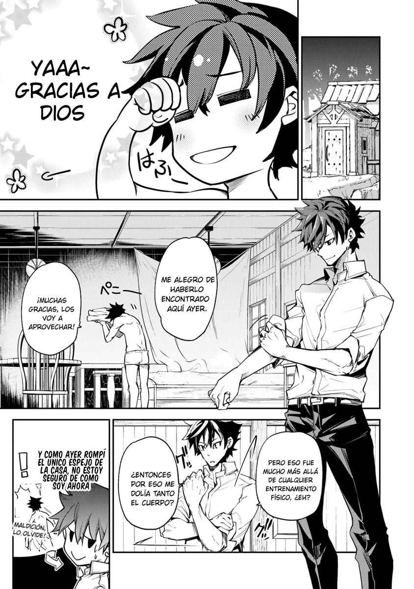 Isekai de Cheat Skill wo te ni Shita ore wa, Genjitsu Sekai wo mo Musou Suru ~Level Up wa Jinsei wo Kaeta~ Capitulo 3 página 4
