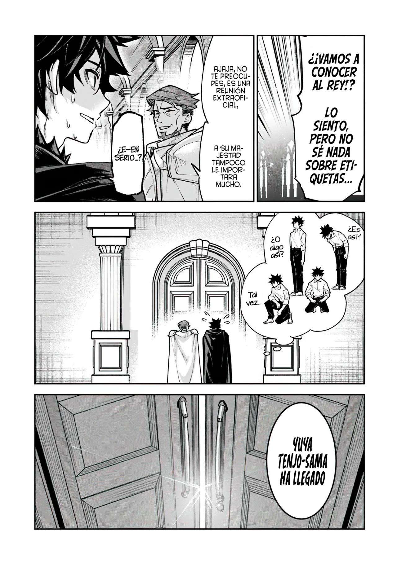 Isekai de Cheat Skill wo te ni Shita ore wa, Genjitsu Sekai wo mo Musou Suru ~Level Up wa Jinsei wo Kaeta~ Capitulo 30 página 16