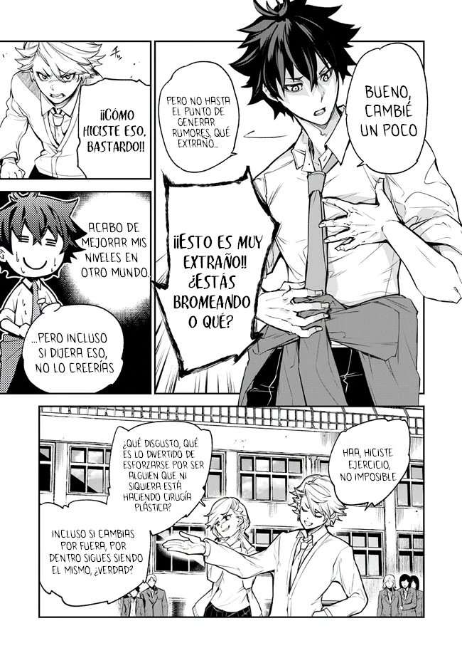 Isekai de Cheat Skill wo te ni Shita ore wa, Genjitsu Sekai wo mo Musou Suru ~Level Up wa Jinsei wo Kaeta~ Capitulo 6 página 16