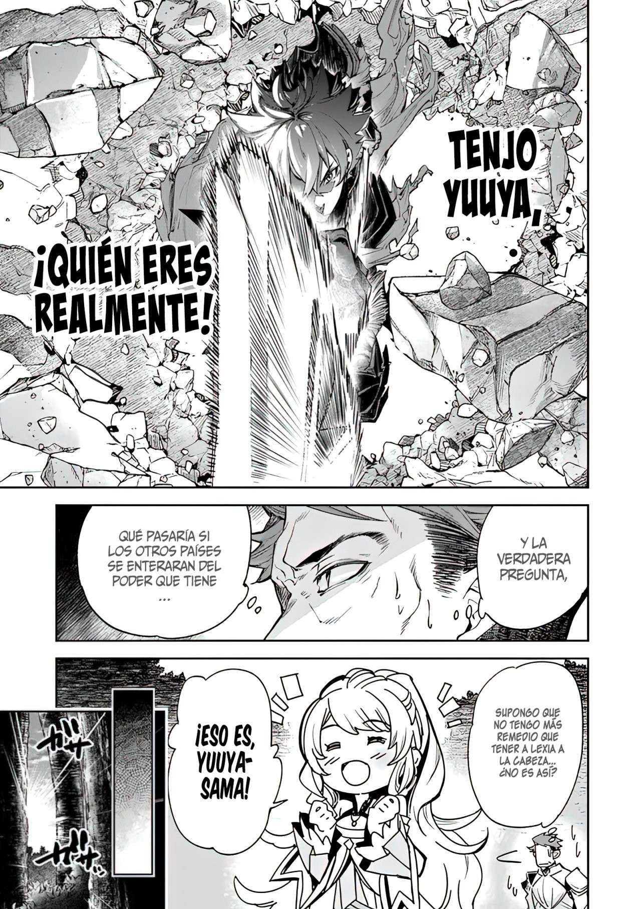 Isekai de Cheat Skill wo te ni Shita ore wa, Genjitsu Sekai wo mo Musou Suru ~Level Up wa Jinsei wo Kaeta~ Capitulo 9 página 28